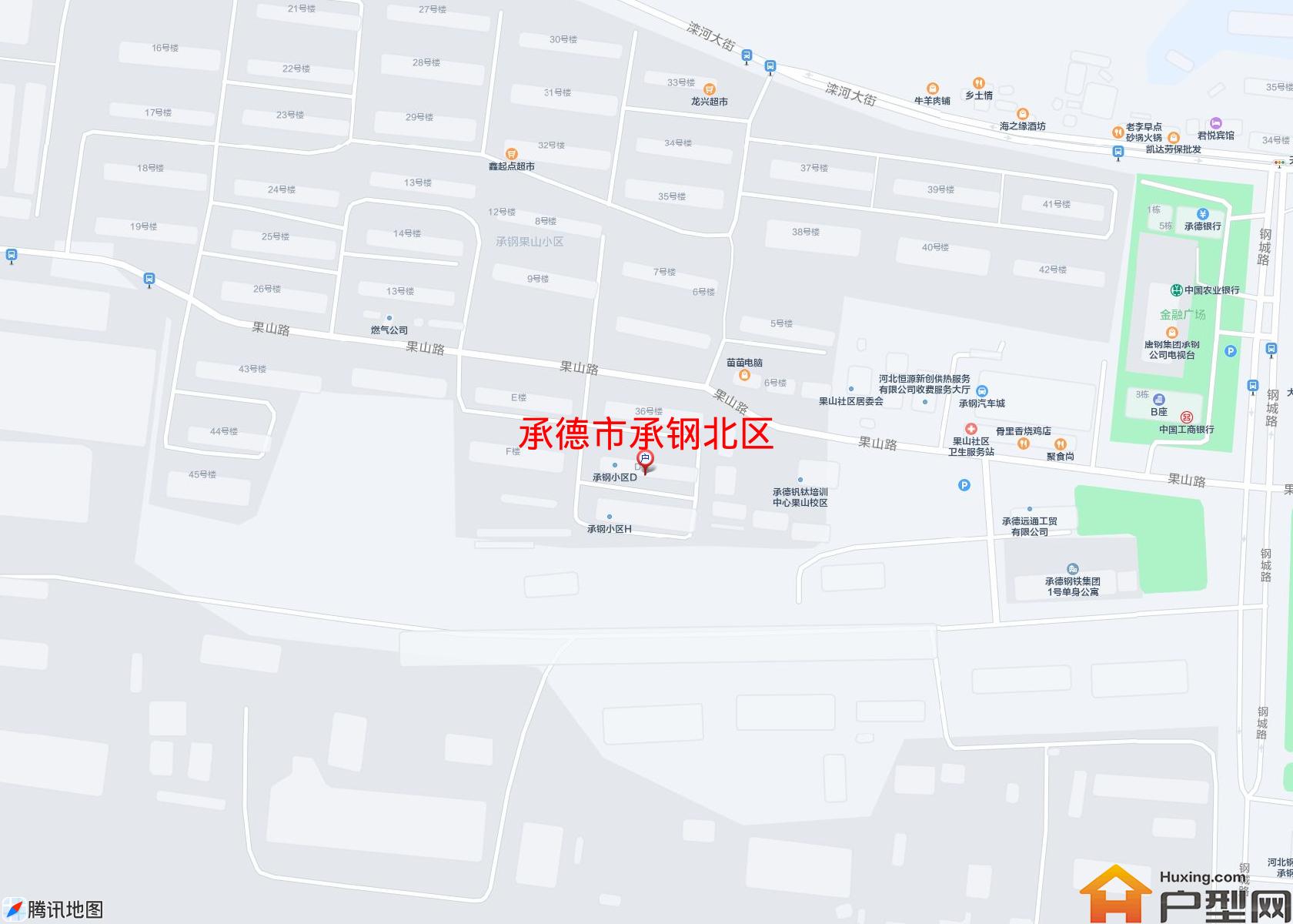 承钢北区小区 - 户型网