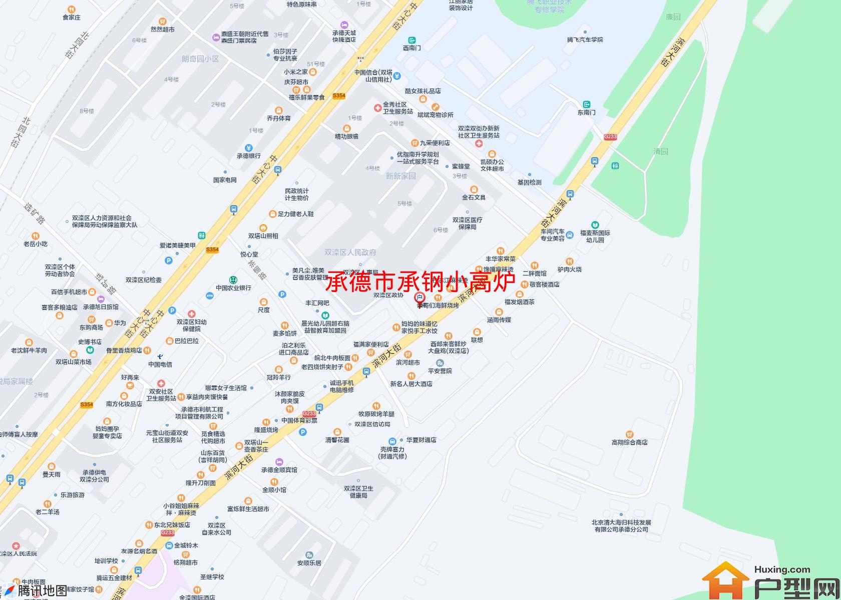 承钢小高炉小区 - 户型网
