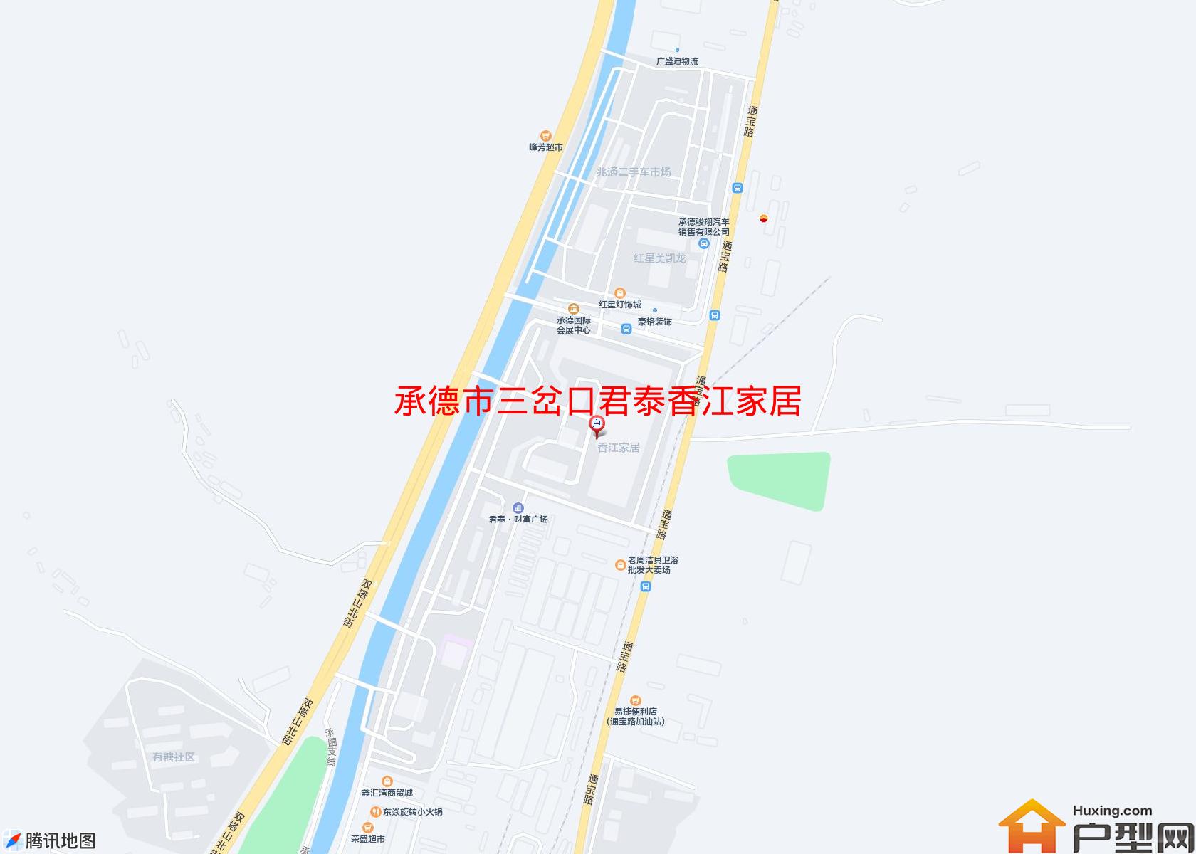 三岔口君泰香江家居小区 - 户型网