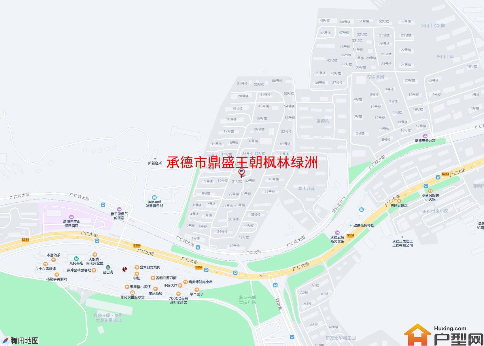 鼎盛王朝枫林绿洲小区 - 户型网