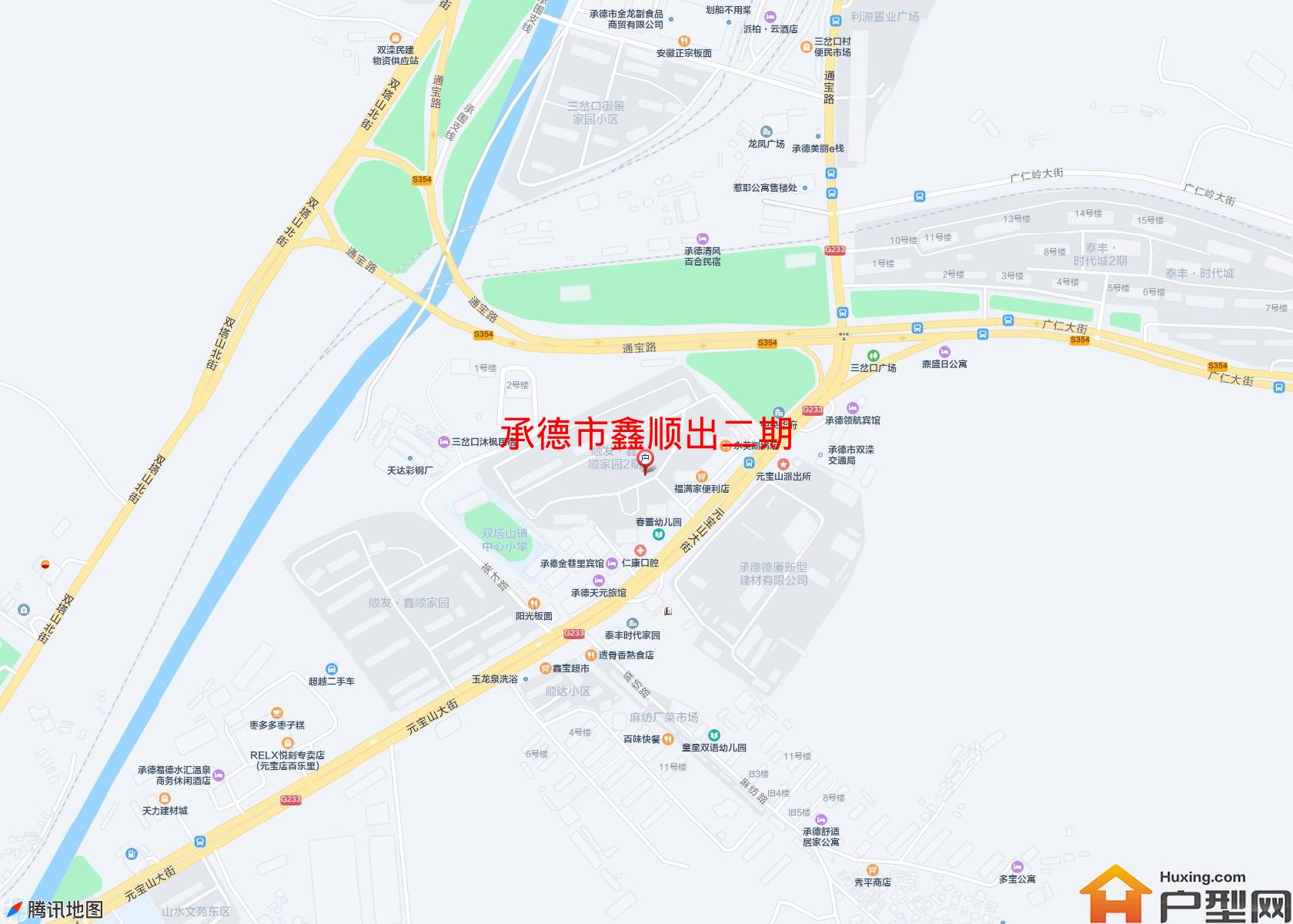 鑫顺出二期小区 - 户型网