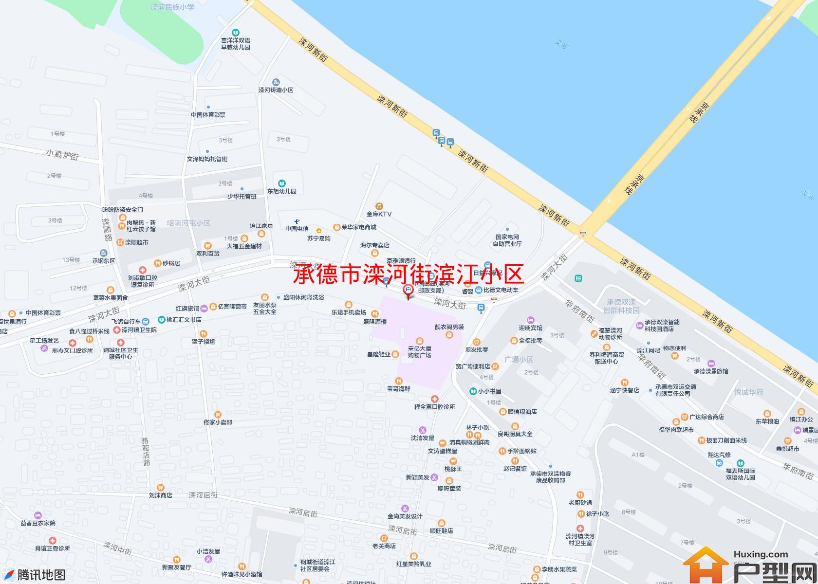 滦河街滨江小区小区 - 户型网