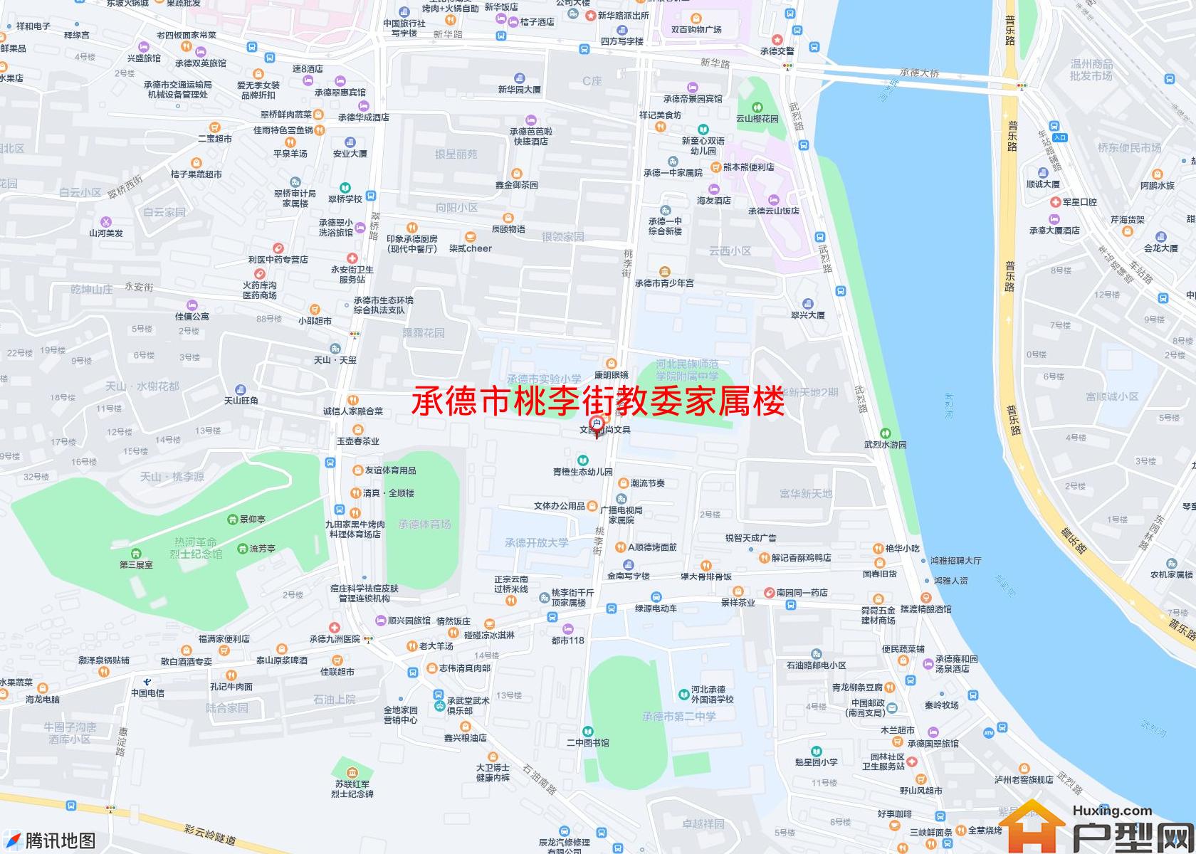 桃李街教委家属楼小区 - 户型网
