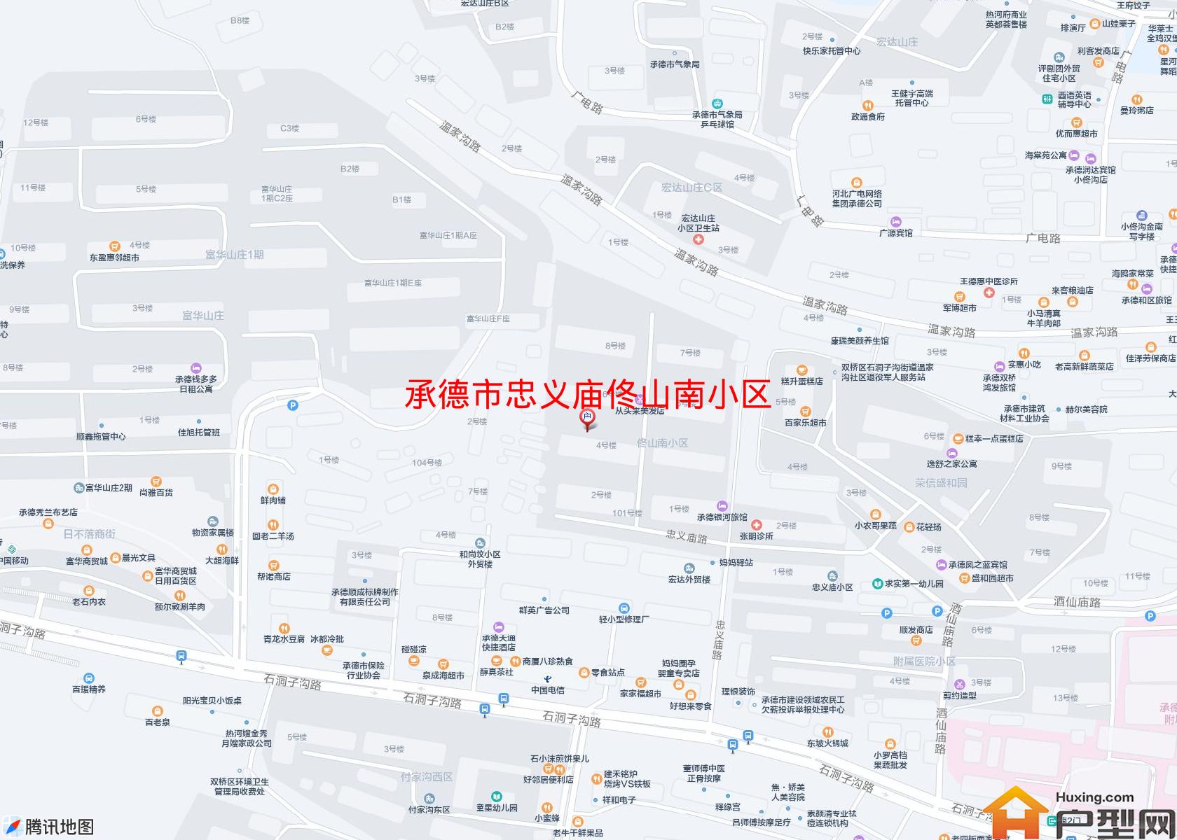 忠义庙佟山南小区小区 - 户型网