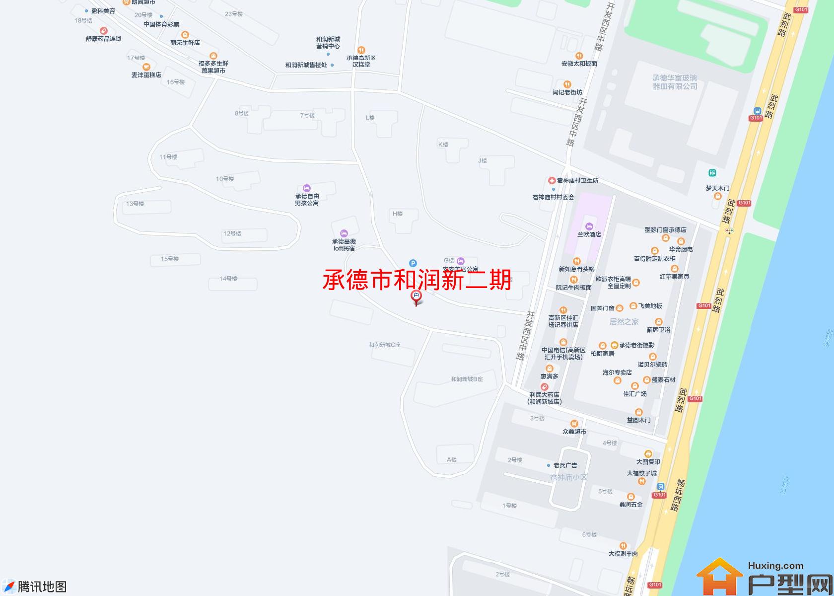 和润新二期小区 - 户型网