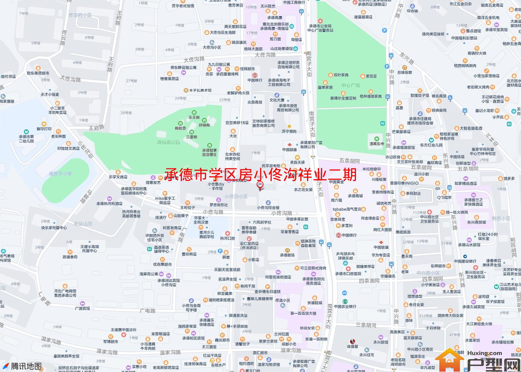 学区房小佟沟祥业二期小区 - 户型网