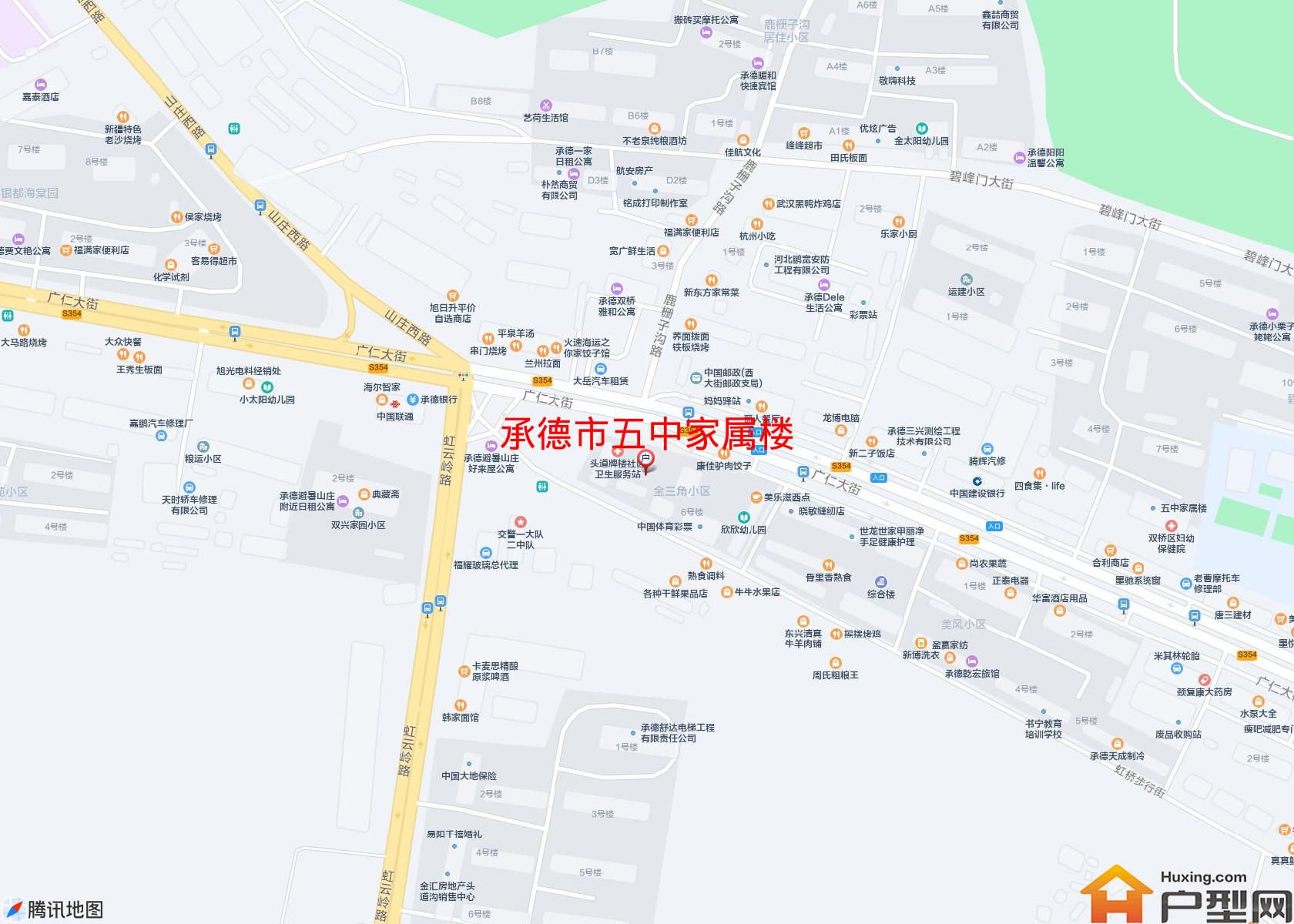 五中家属楼小区 - 户型网