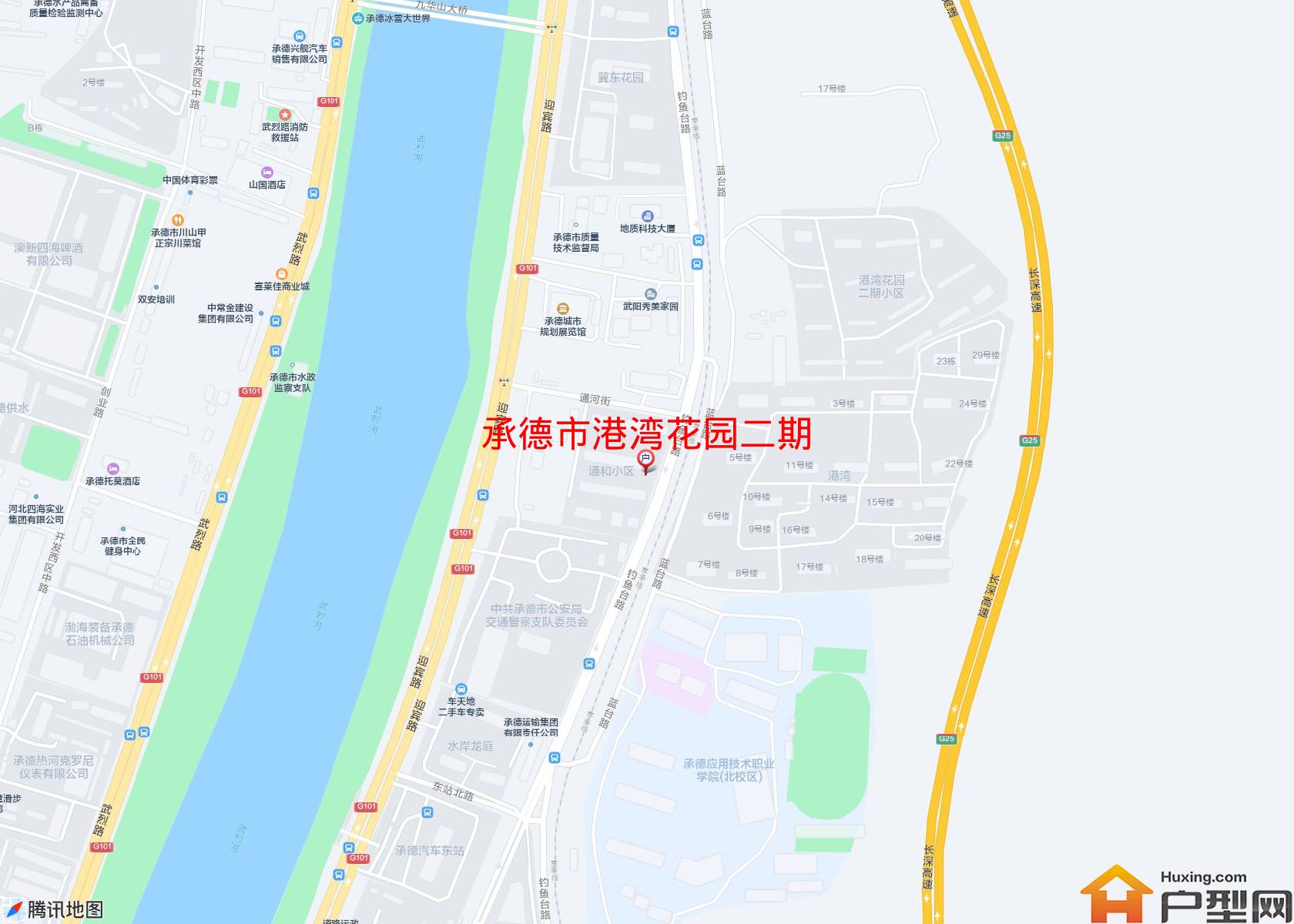 港湾花园二期小区 - 户型网