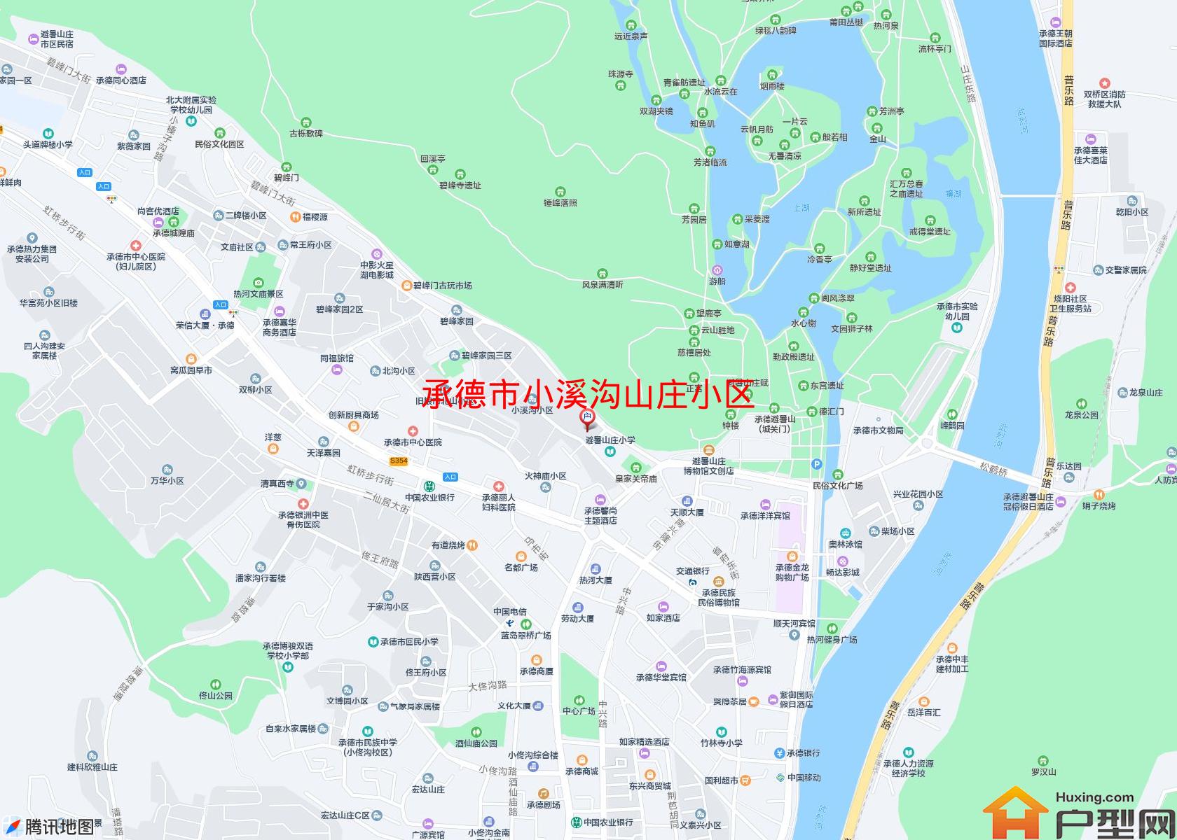 小溪沟山庄小区小区 - 户型网