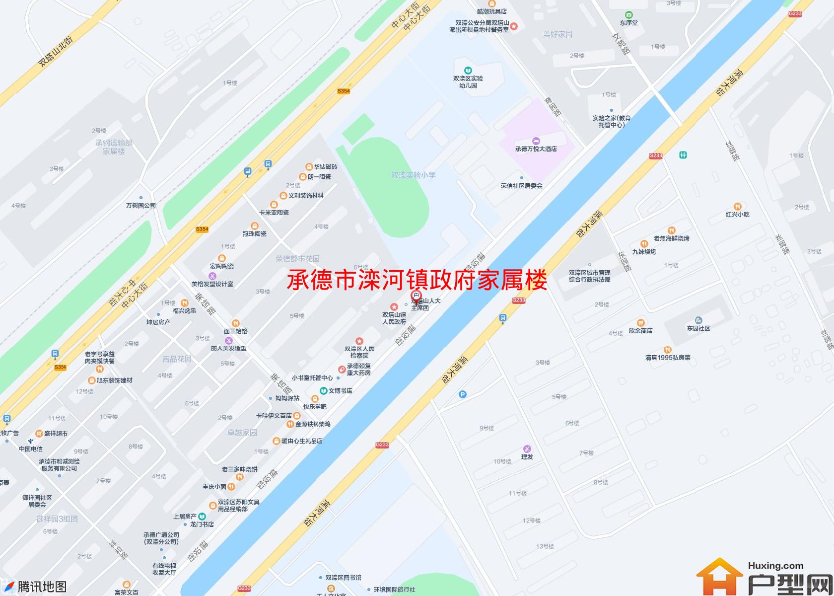 滦河镇政府家属楼小区 - 户型网