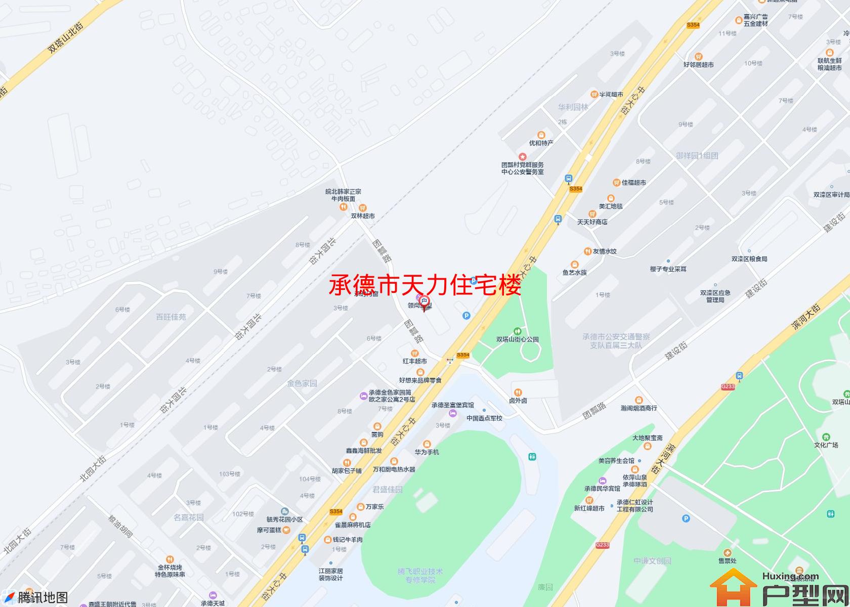 天力住宅楼小区 - 户型网