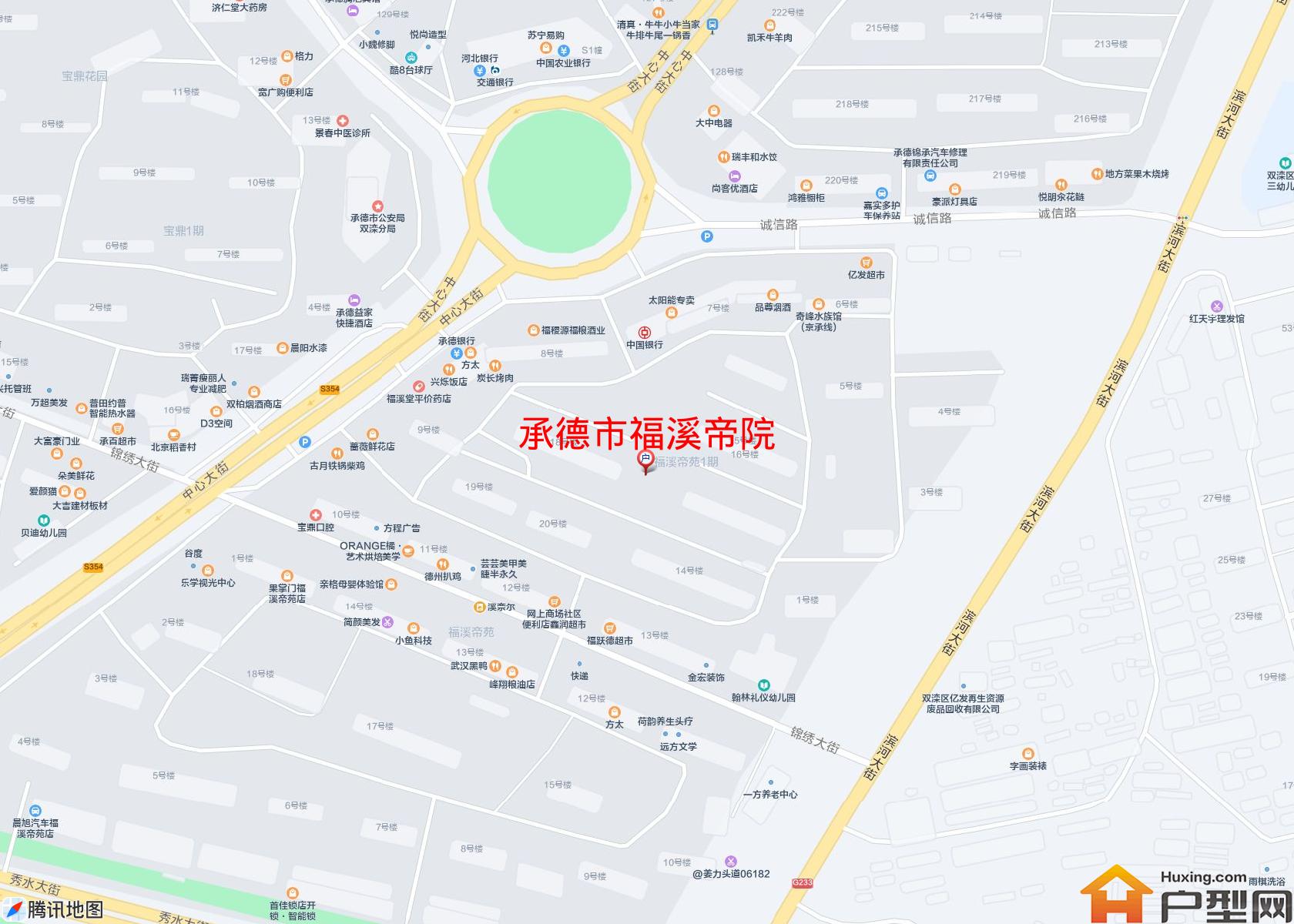 福溪帝院小区 - 户型网