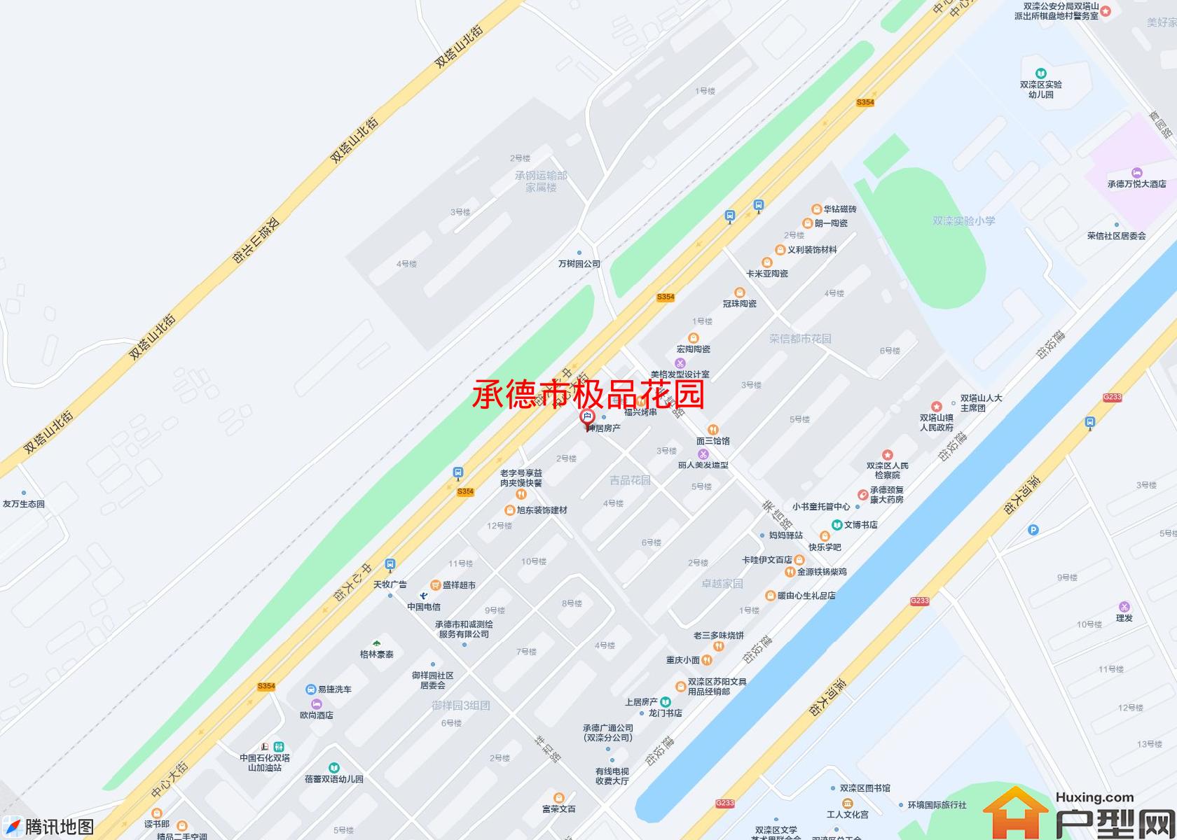 极品花园小区 - 户型网