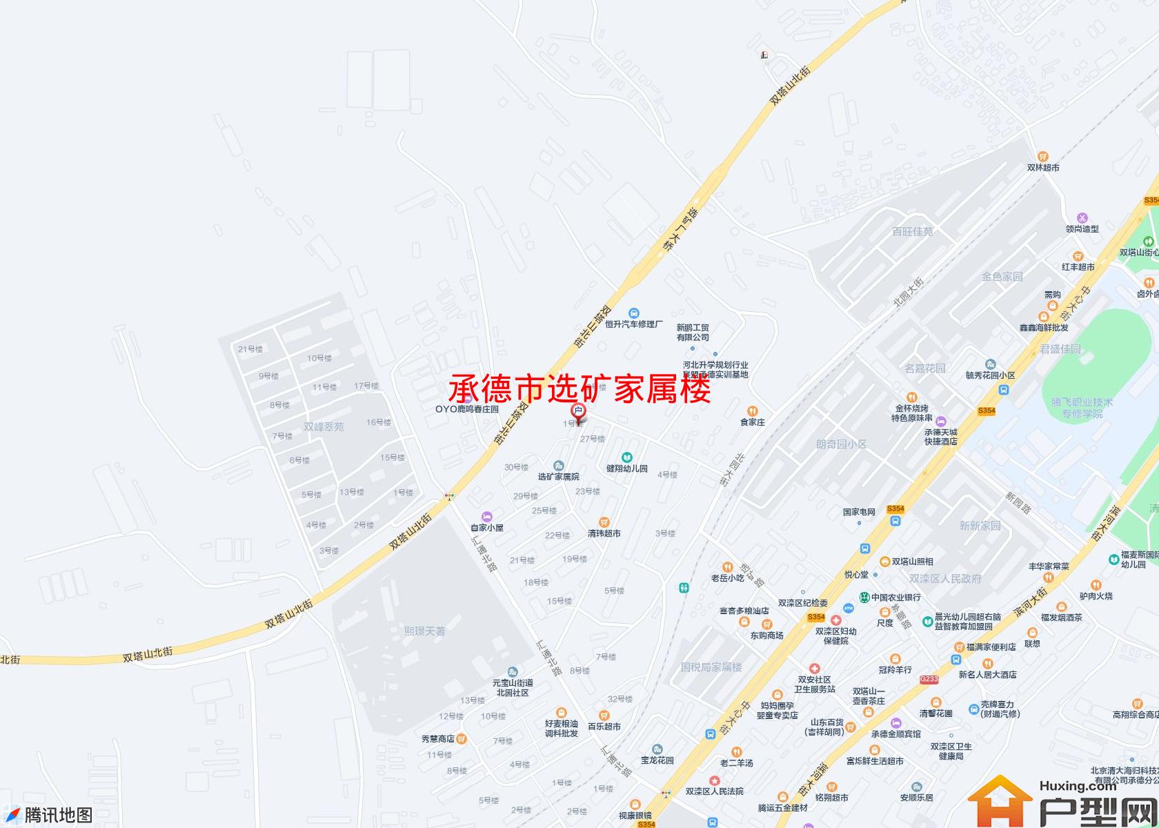 选矿家属楼小区 - 户型网