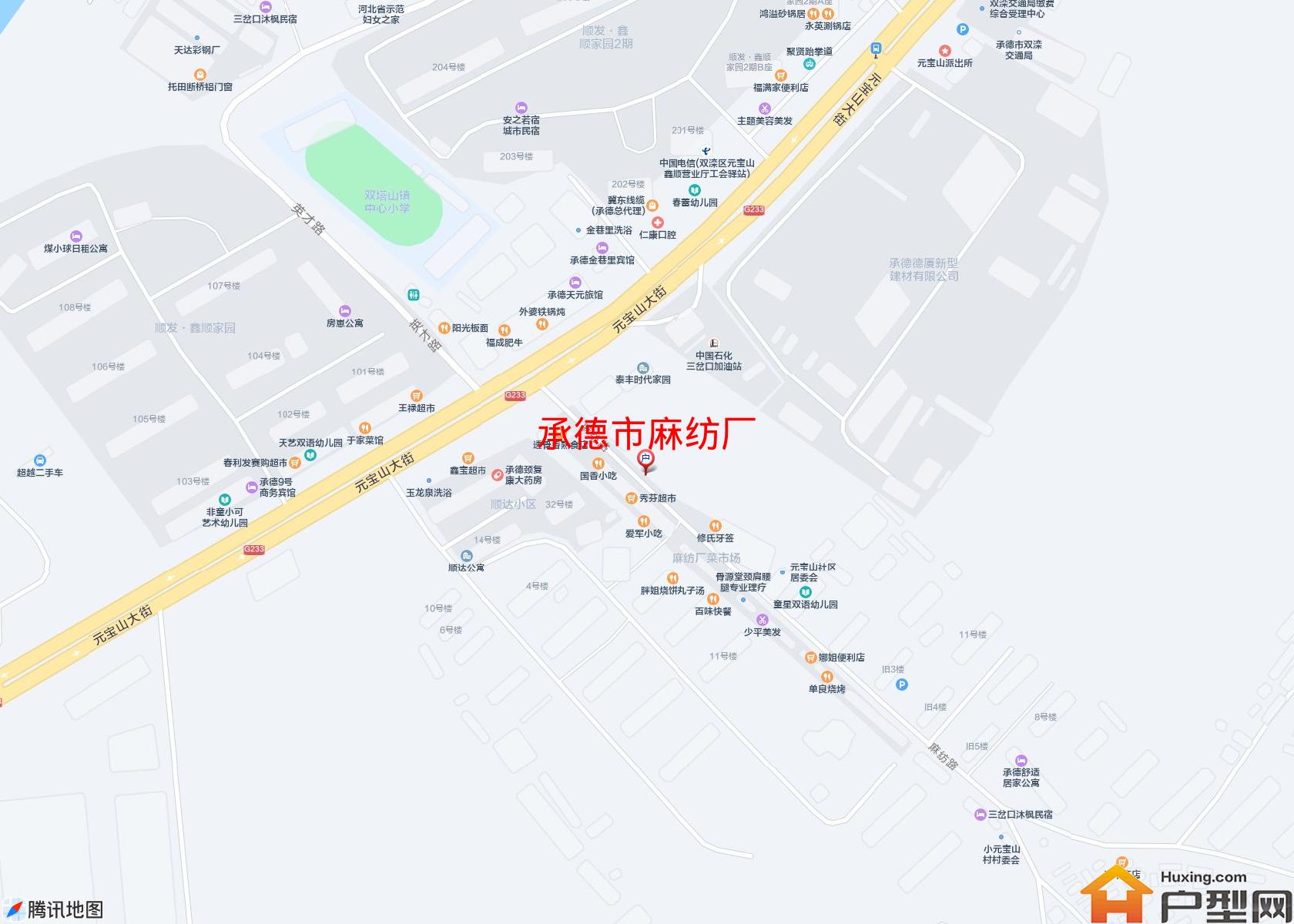 麻纺厂小区 - 户型网