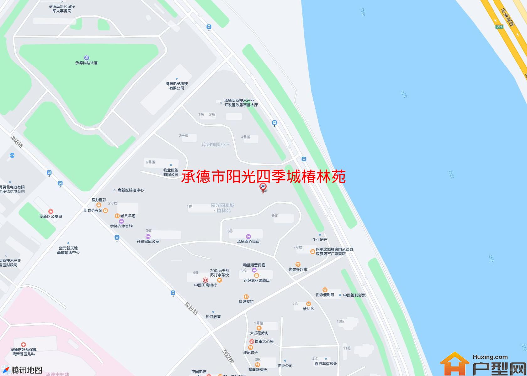 阳光四季城椿林苑小区 - 户型网