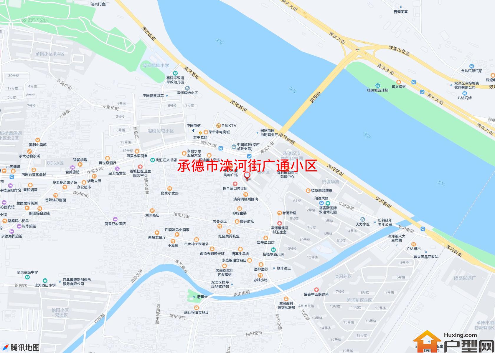 滦河街广通小区小区 - 户型网