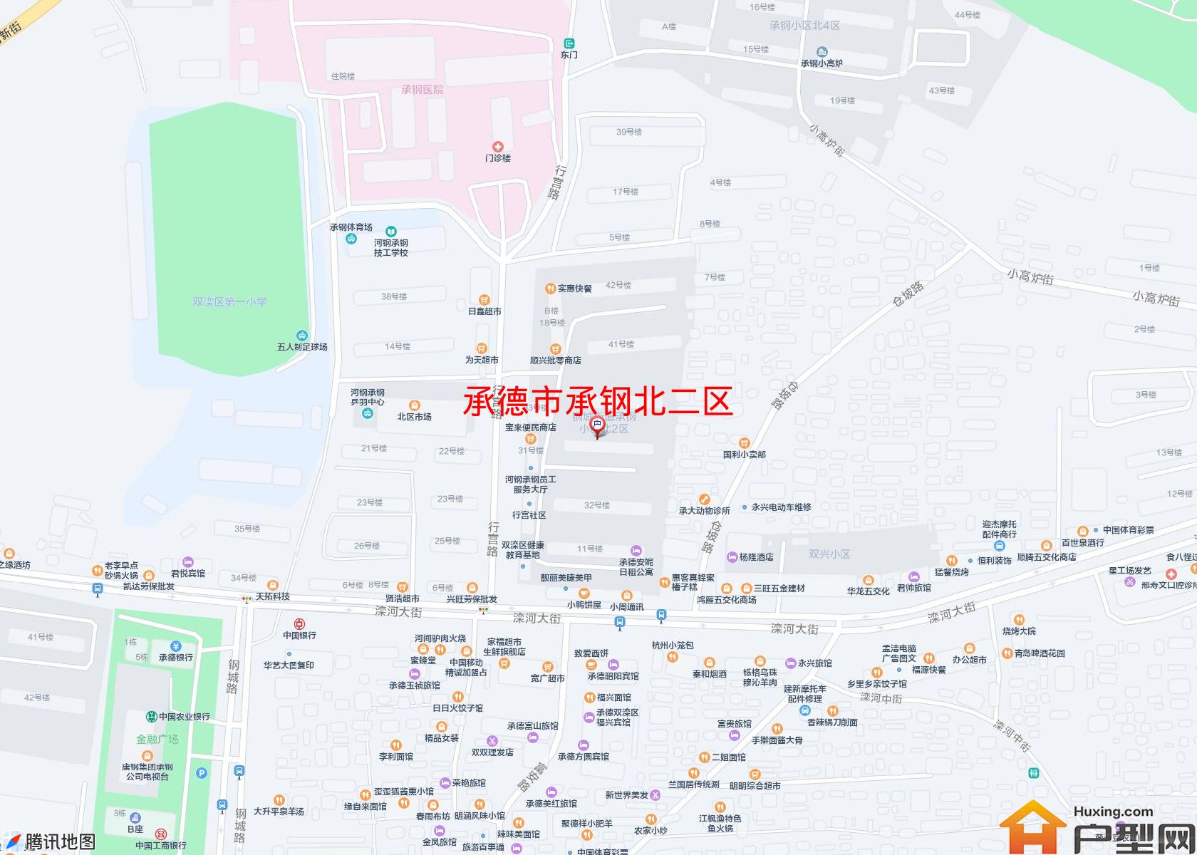 承钢北二区小区 - 户型网
