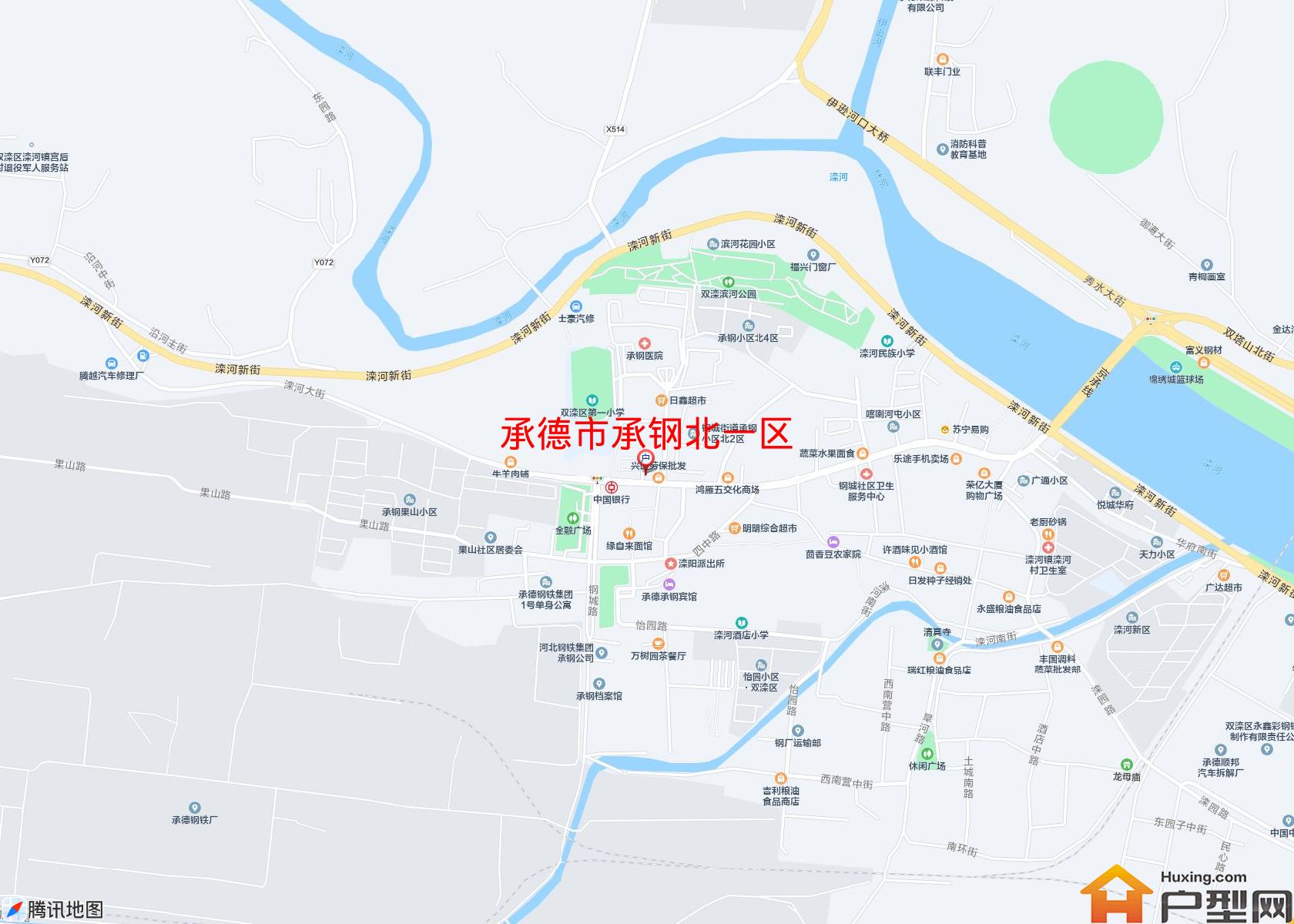 承钢北一区小区 - 户型网