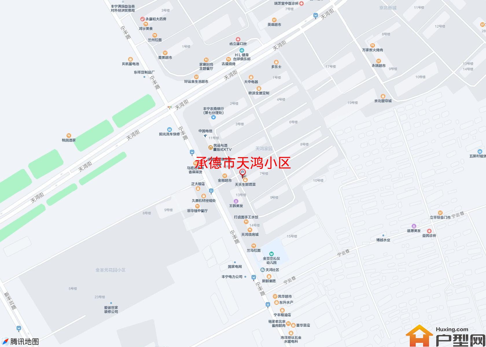 天鸿小区小区 - 户型网