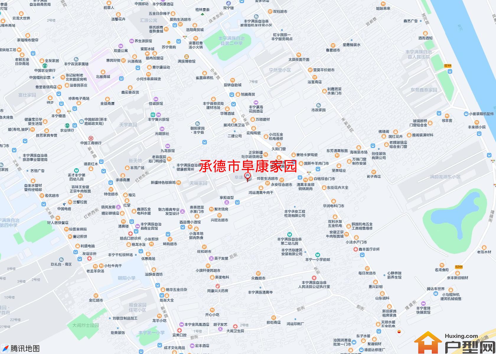 阜康家园小区 - 户型网