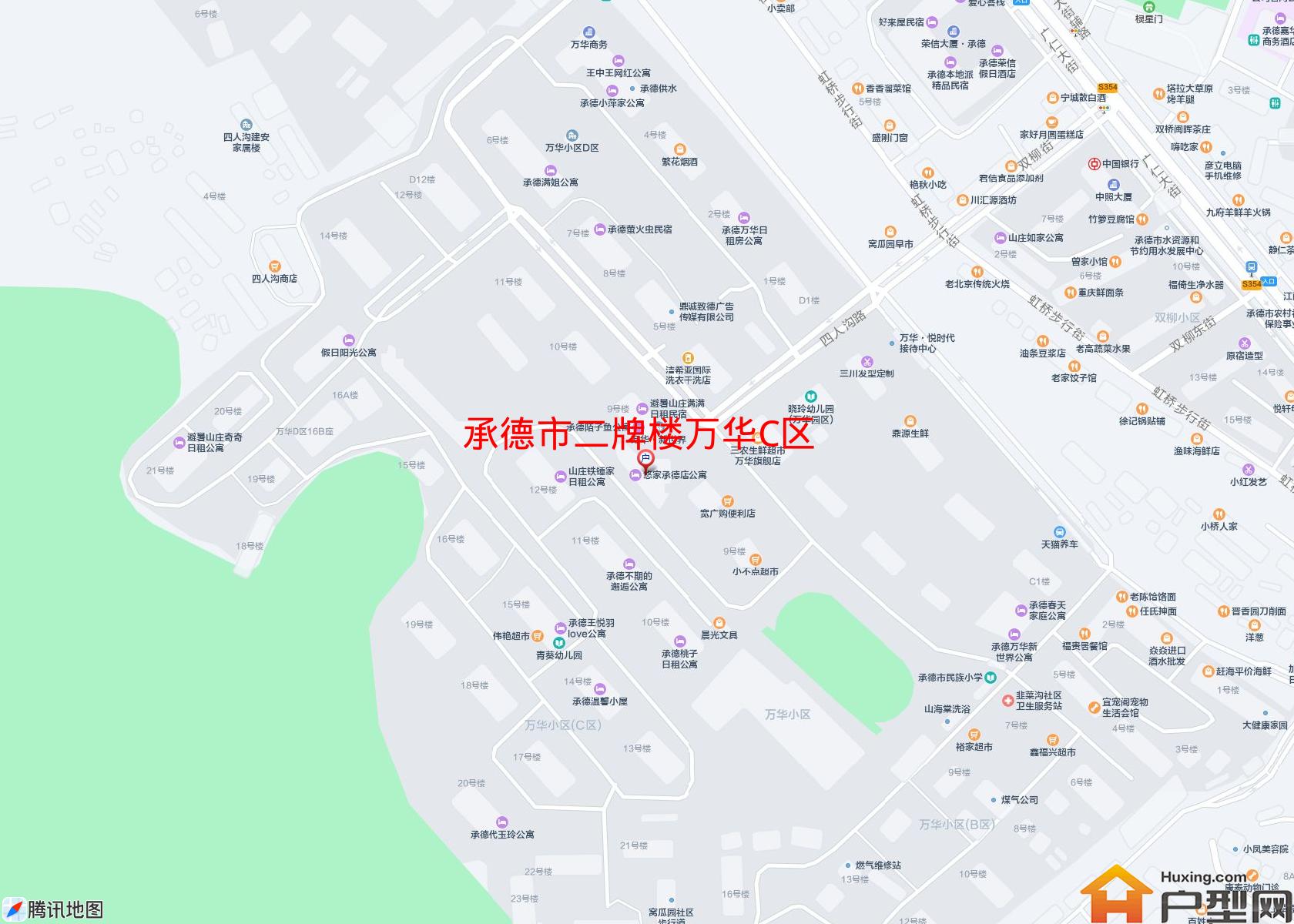 二牌楼万华C区小区 - 户型网
