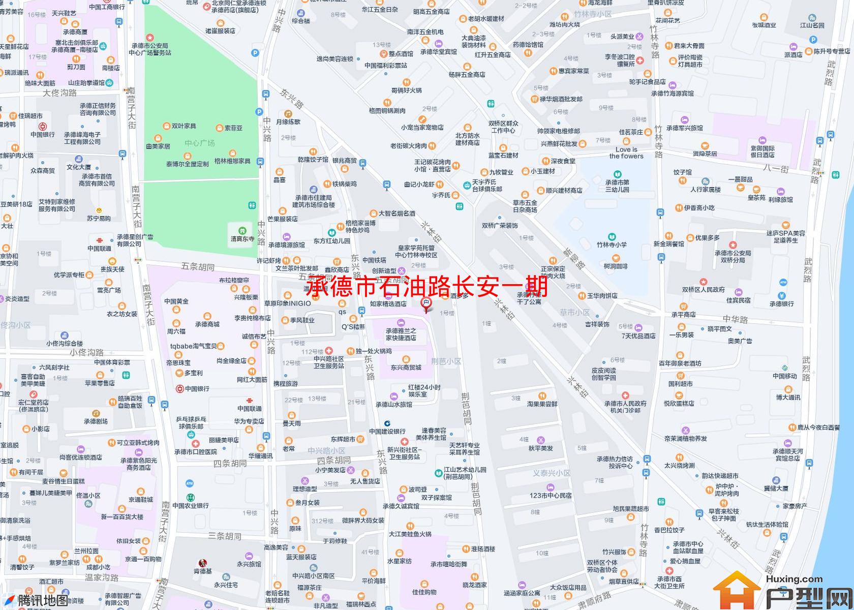 石油路长安一期小区 - 户型网