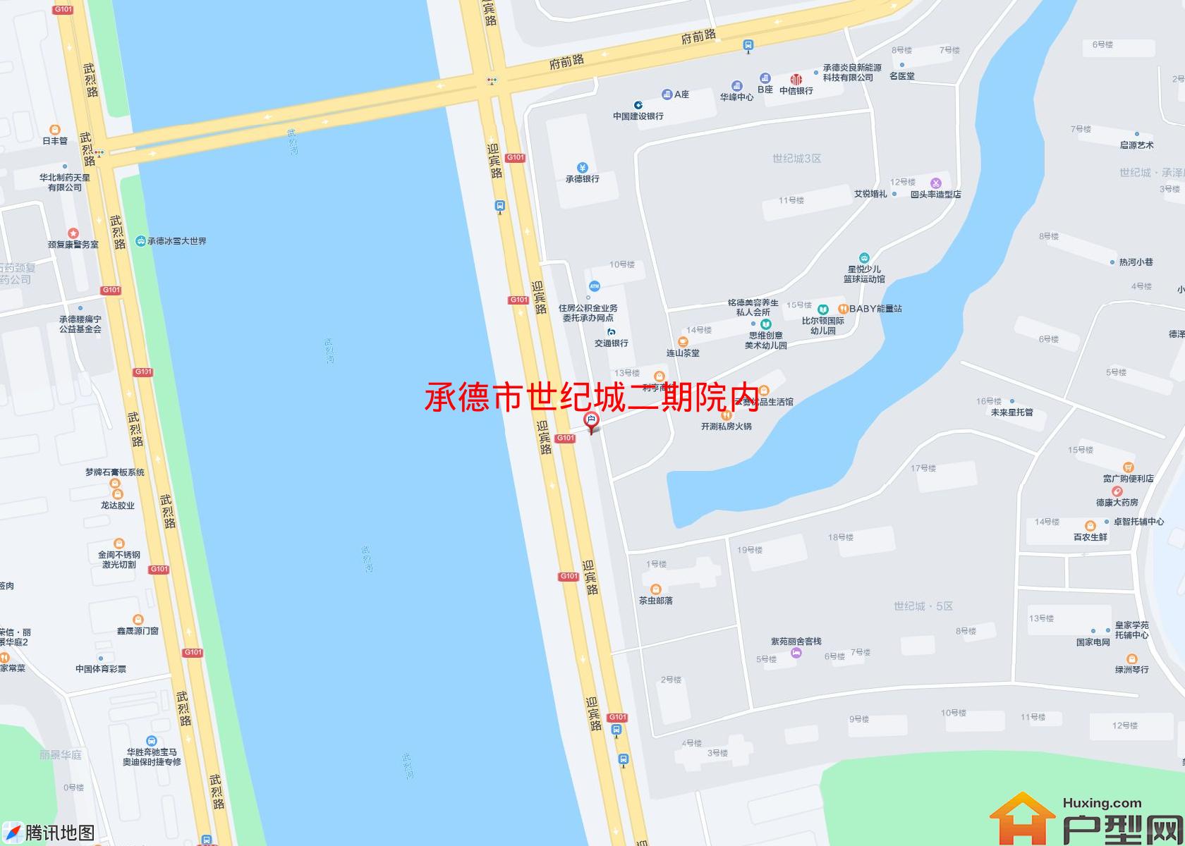 世纪城二期院内小区 - 户型网