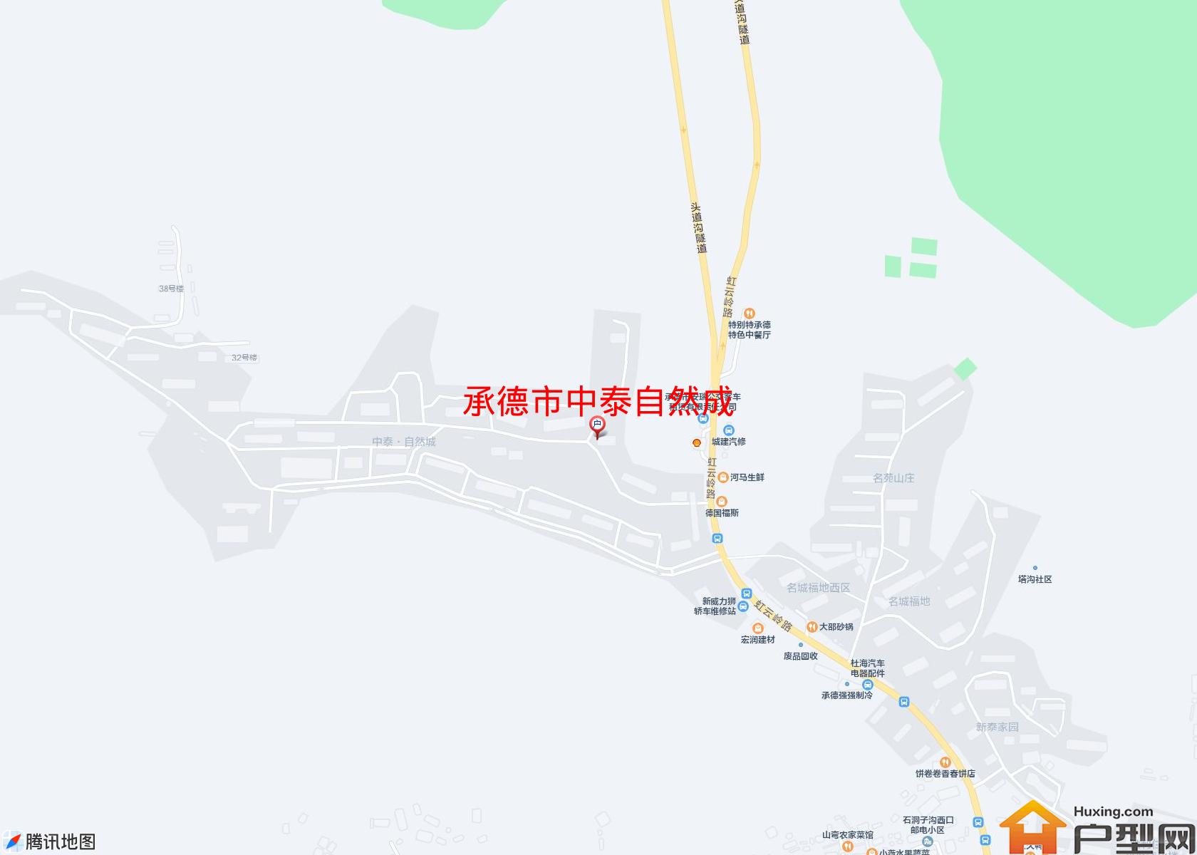 中泰自然成小区 - 户型网