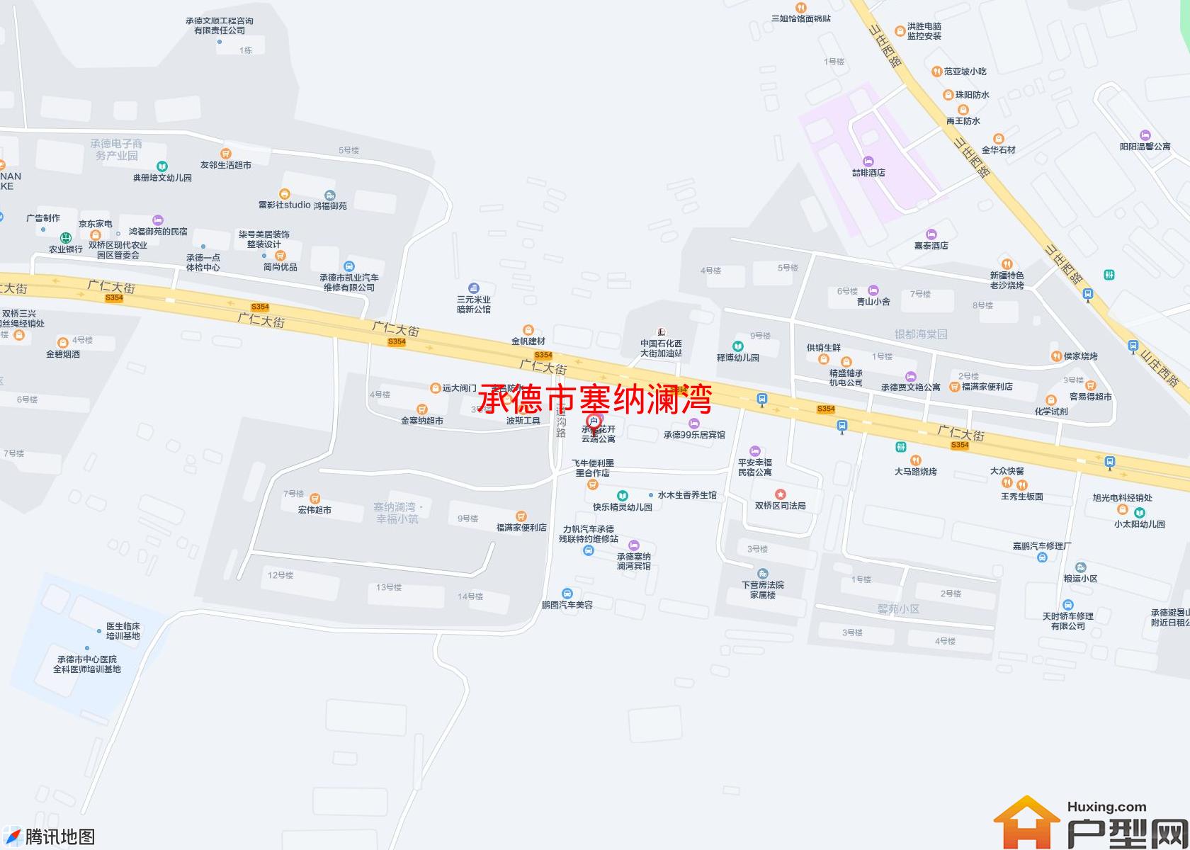 塞纳澜湾小区 - 户型网