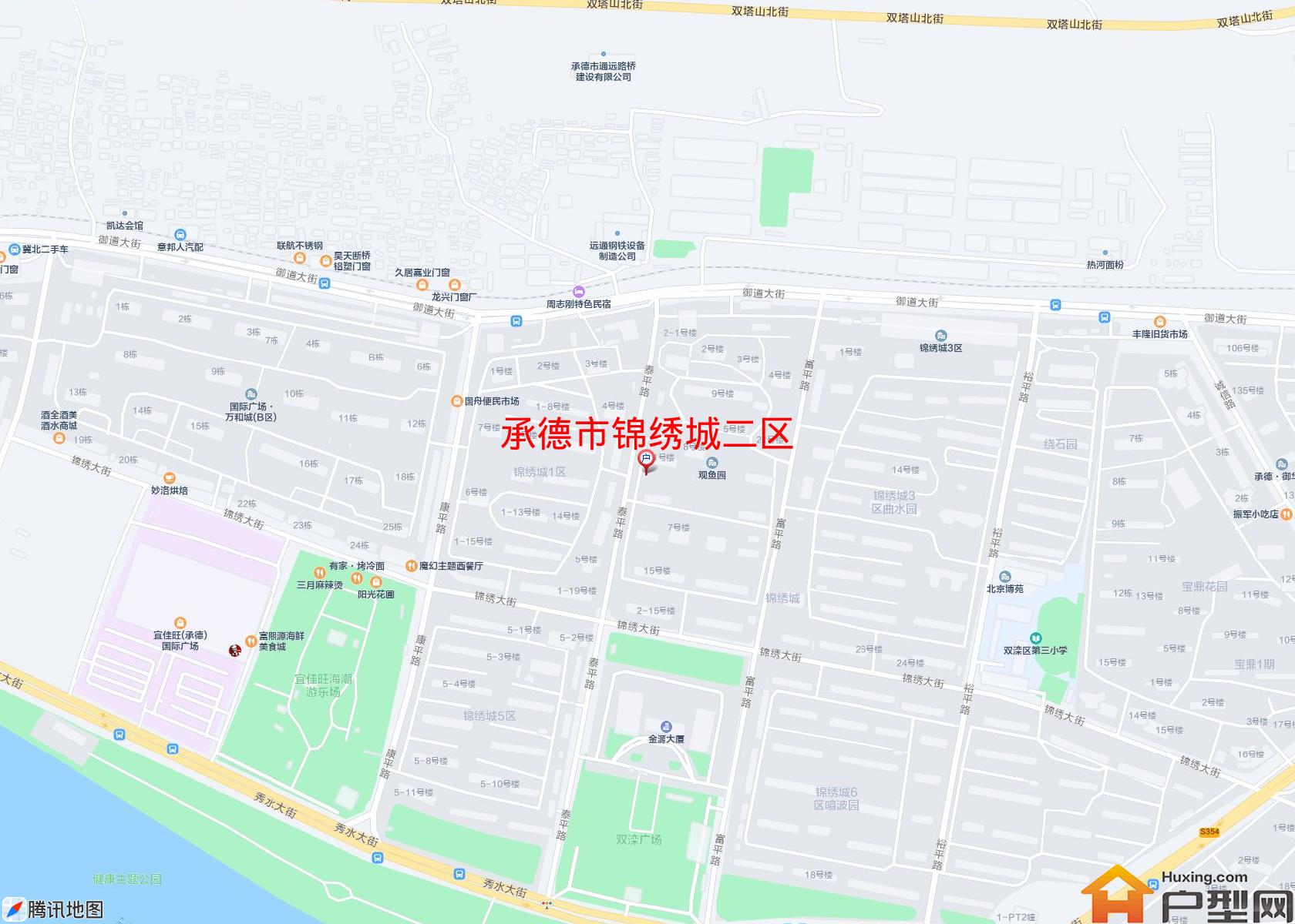 锦绣城二区小区 - 户型网