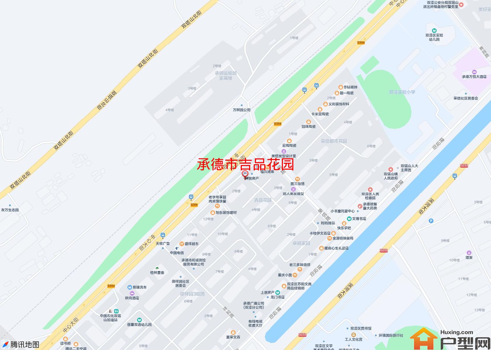 吉品花园小区 - 户型网