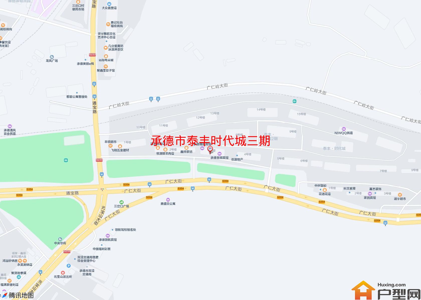泰丰时代城三期小区 - 户型网