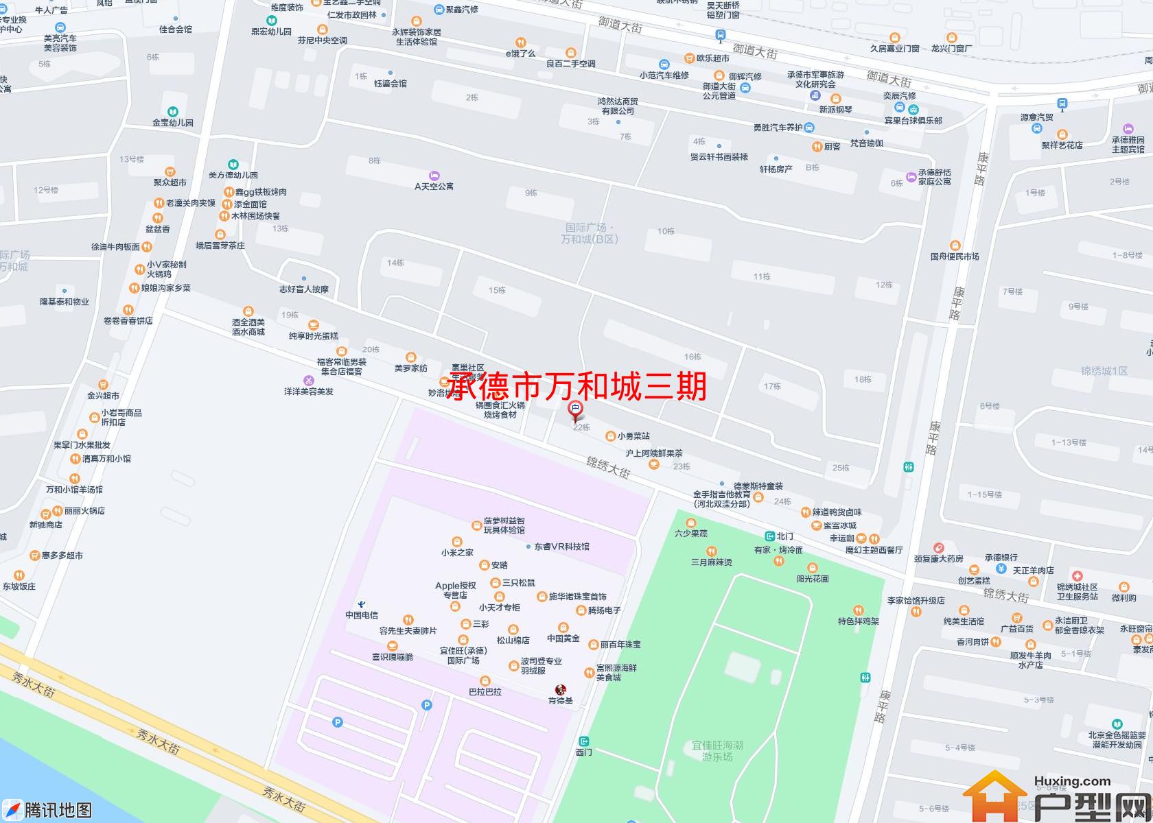 万和城三期小区 - 户型网