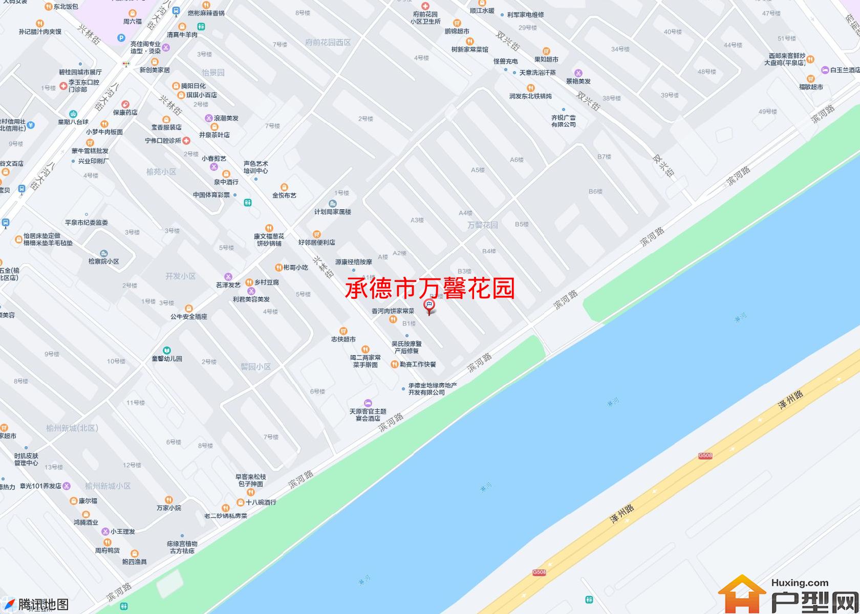 万馨花园小区 - 户型网