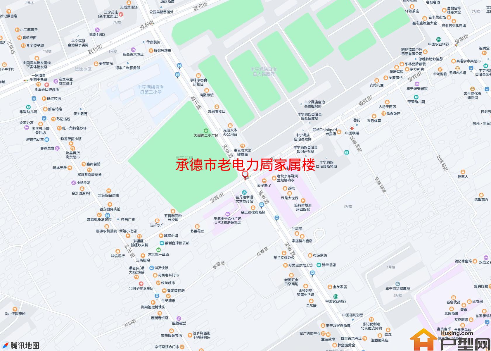 老电力局家属楼小区 - 户型网