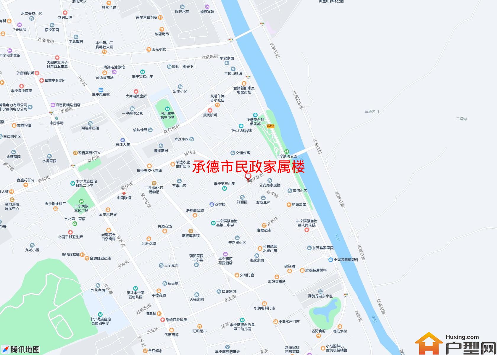 民政家属楼小区 - 户型网