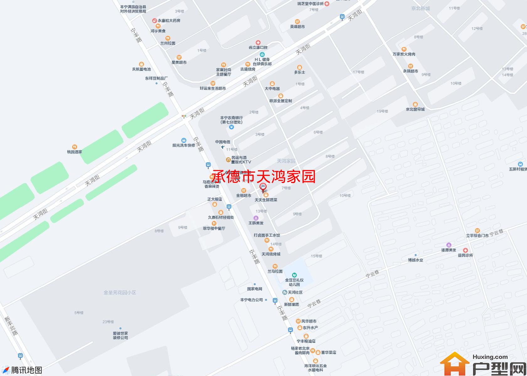 天鸿家园小区 - 户型网