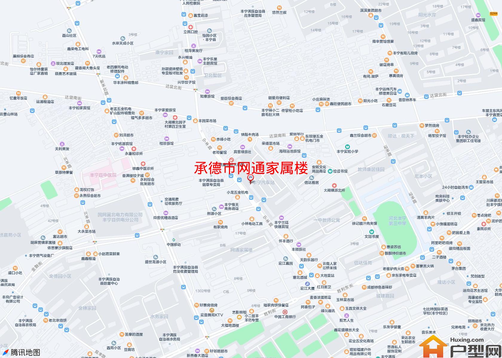 网通家属楼小区 - 户型网