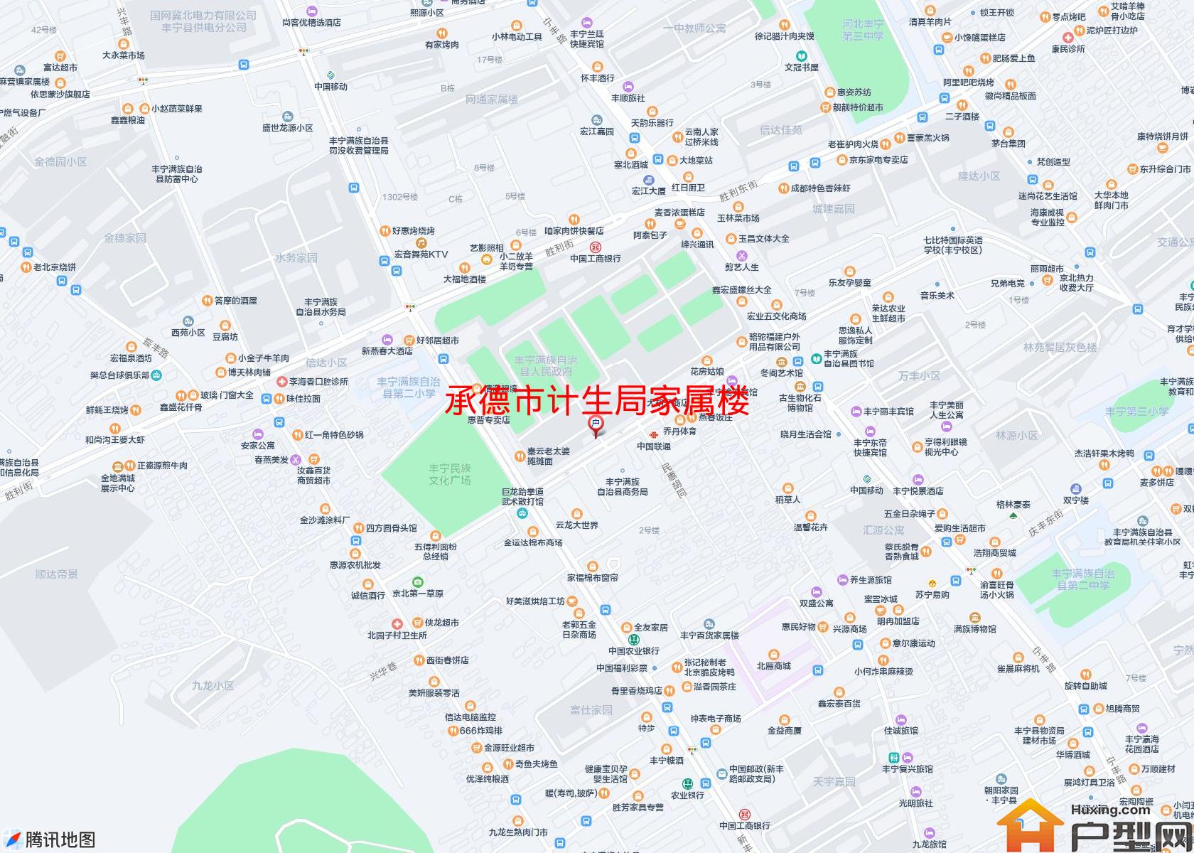 计生局家属楼小区 - 户型网