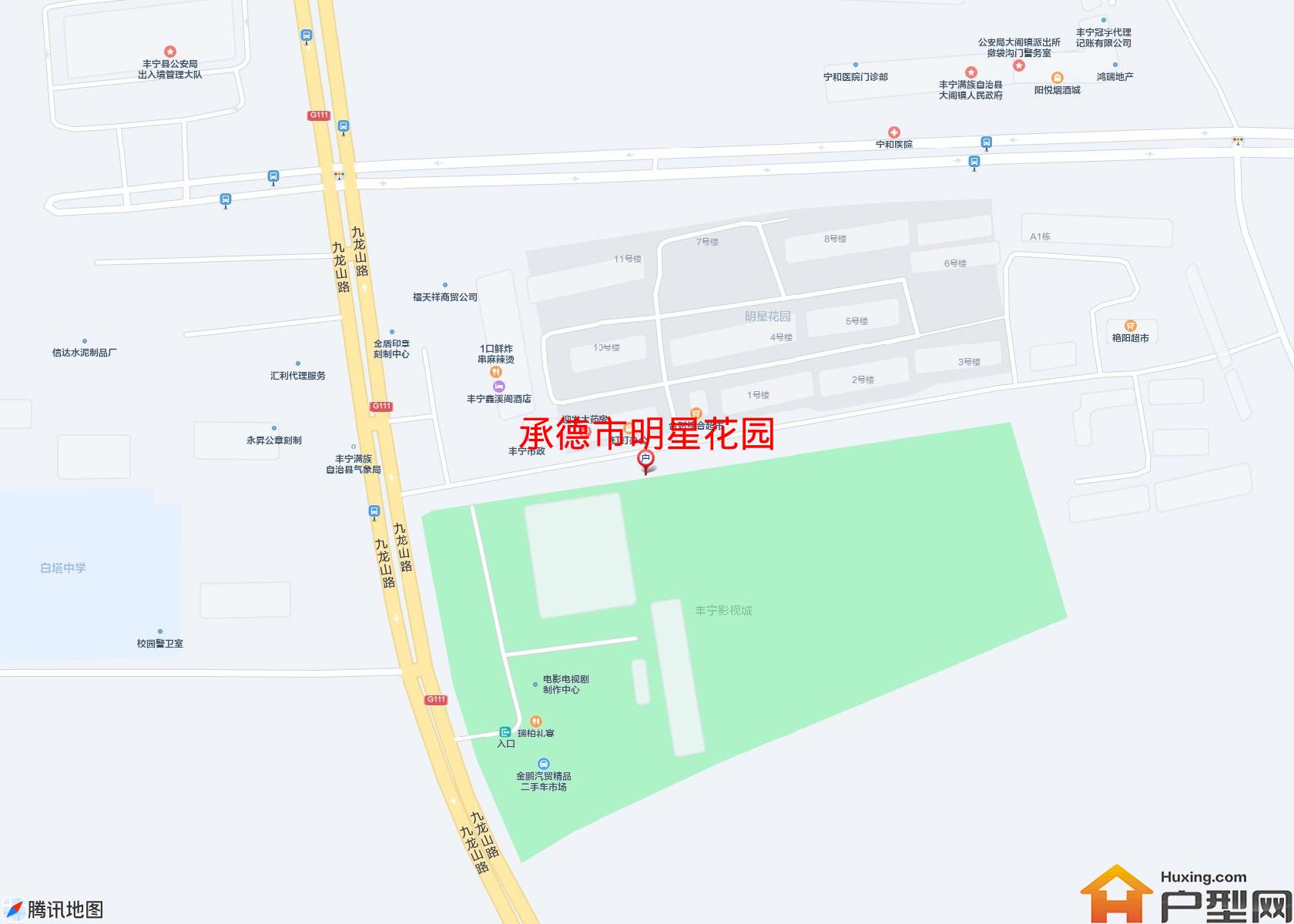 明星花园小区 - 户型网