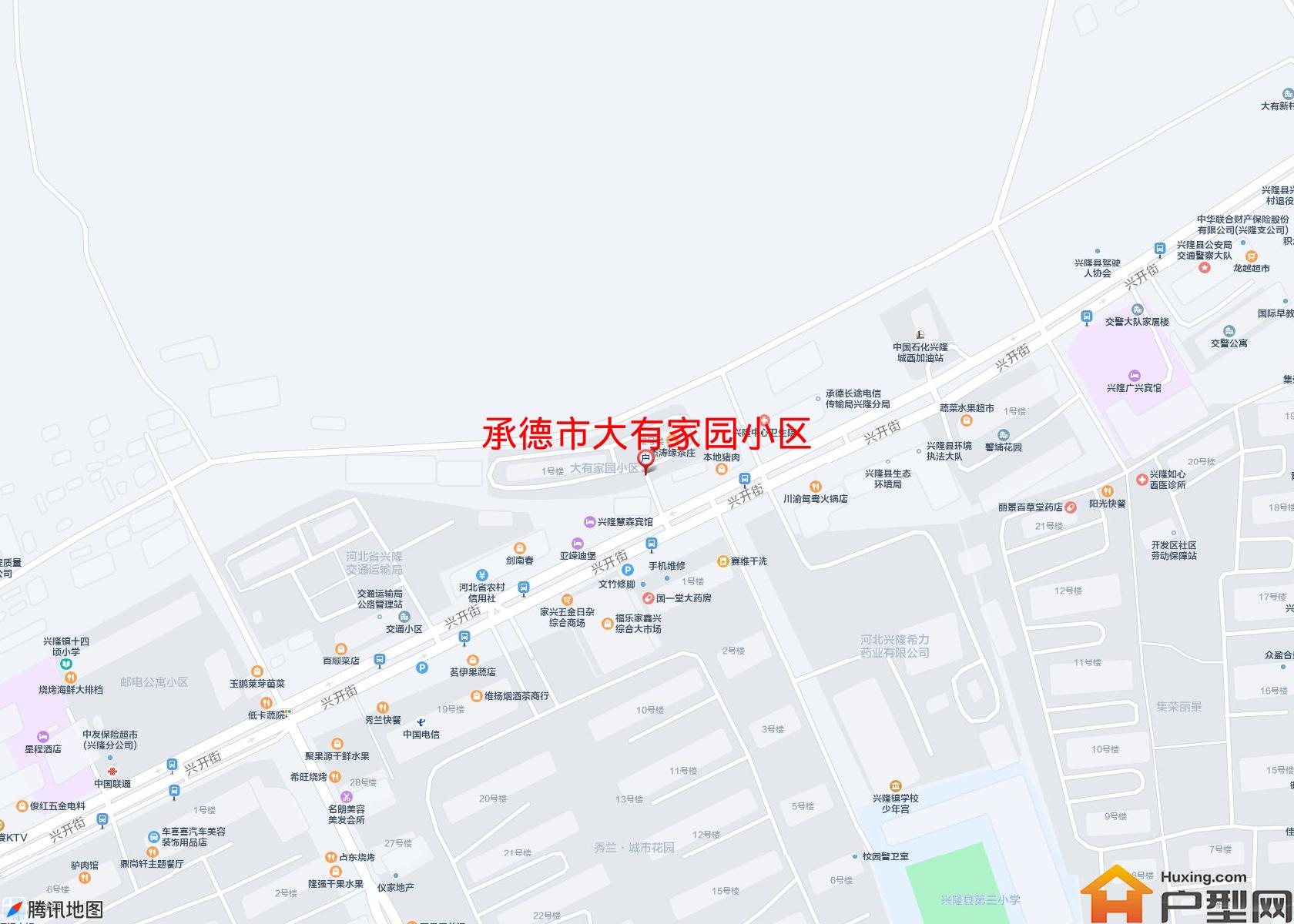 大有家园小区小区 - 户型网