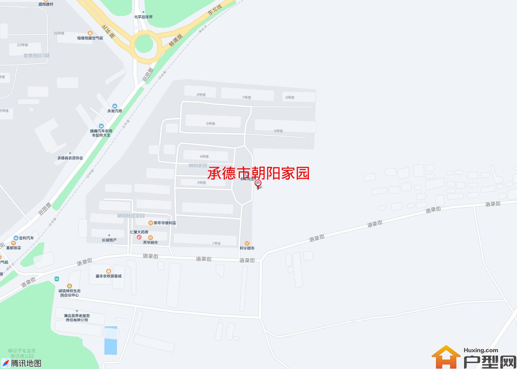 朝阳家园小区 - 户型网