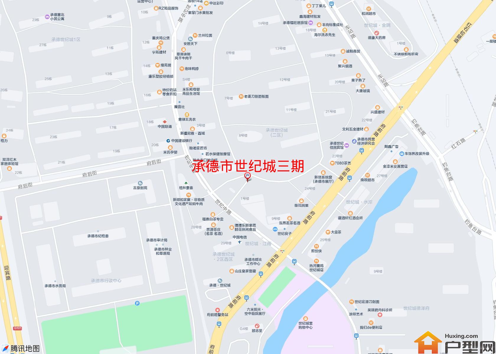 世纪城三期小区 - 户型网