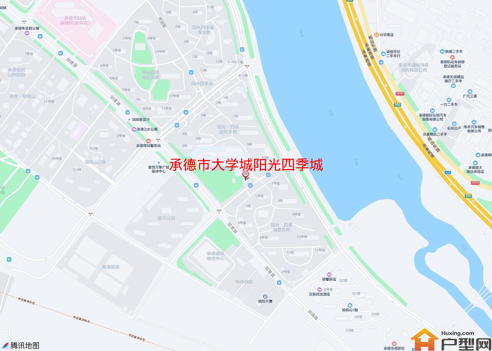 大学城阳光四季城小区 - 户型网