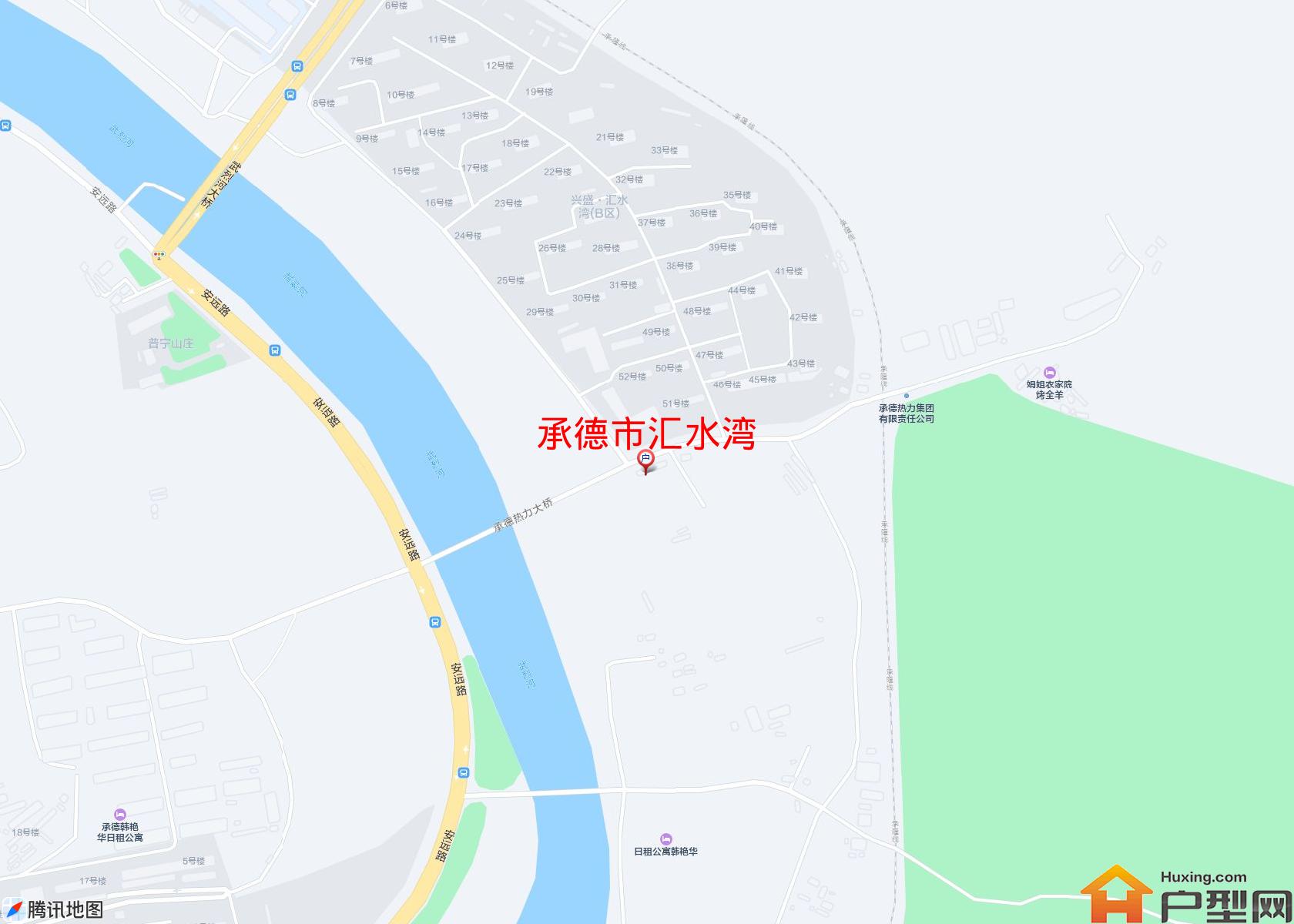汇水湾小区 - 户型网