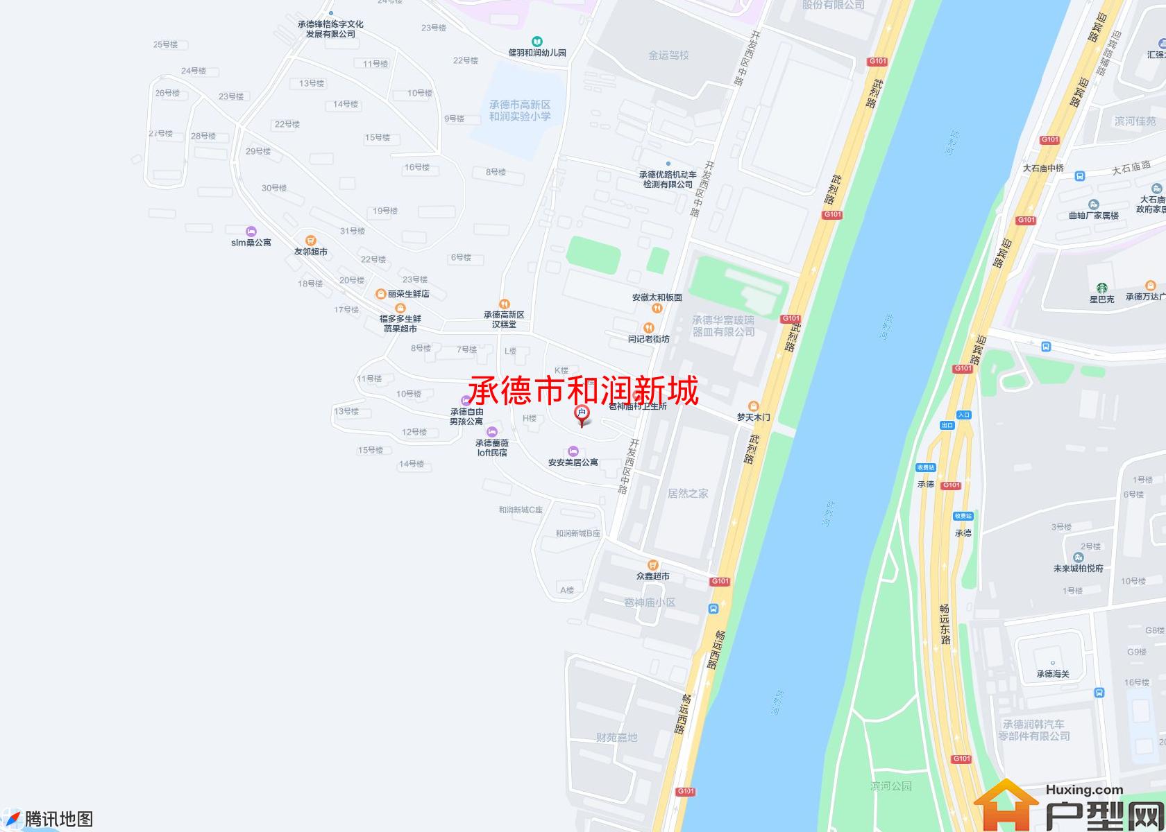 和润新城小区 - 户型网