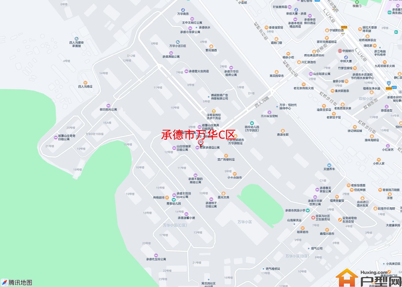 万华C区小区 - 户型网