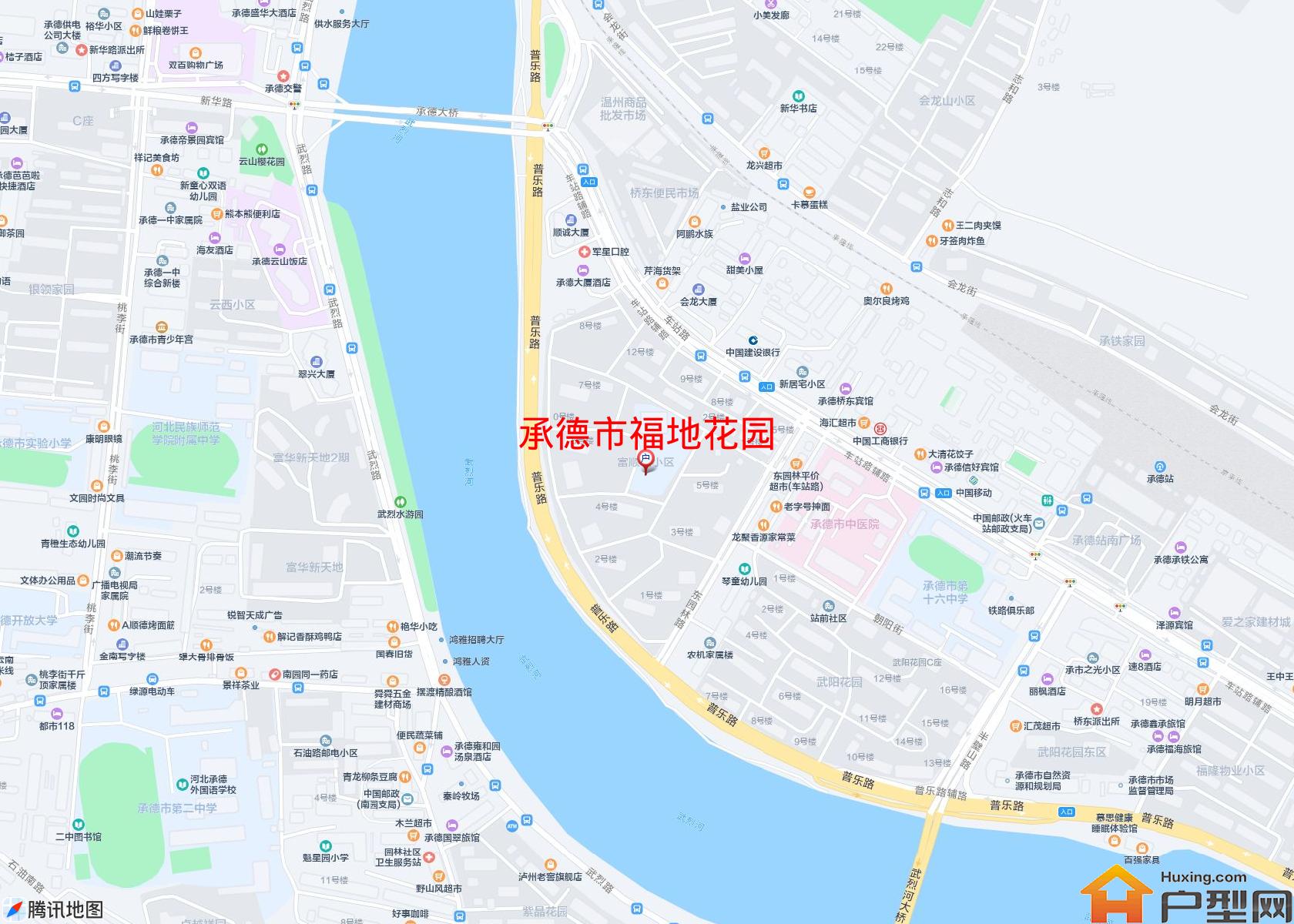 福地花园小区 - 户型网