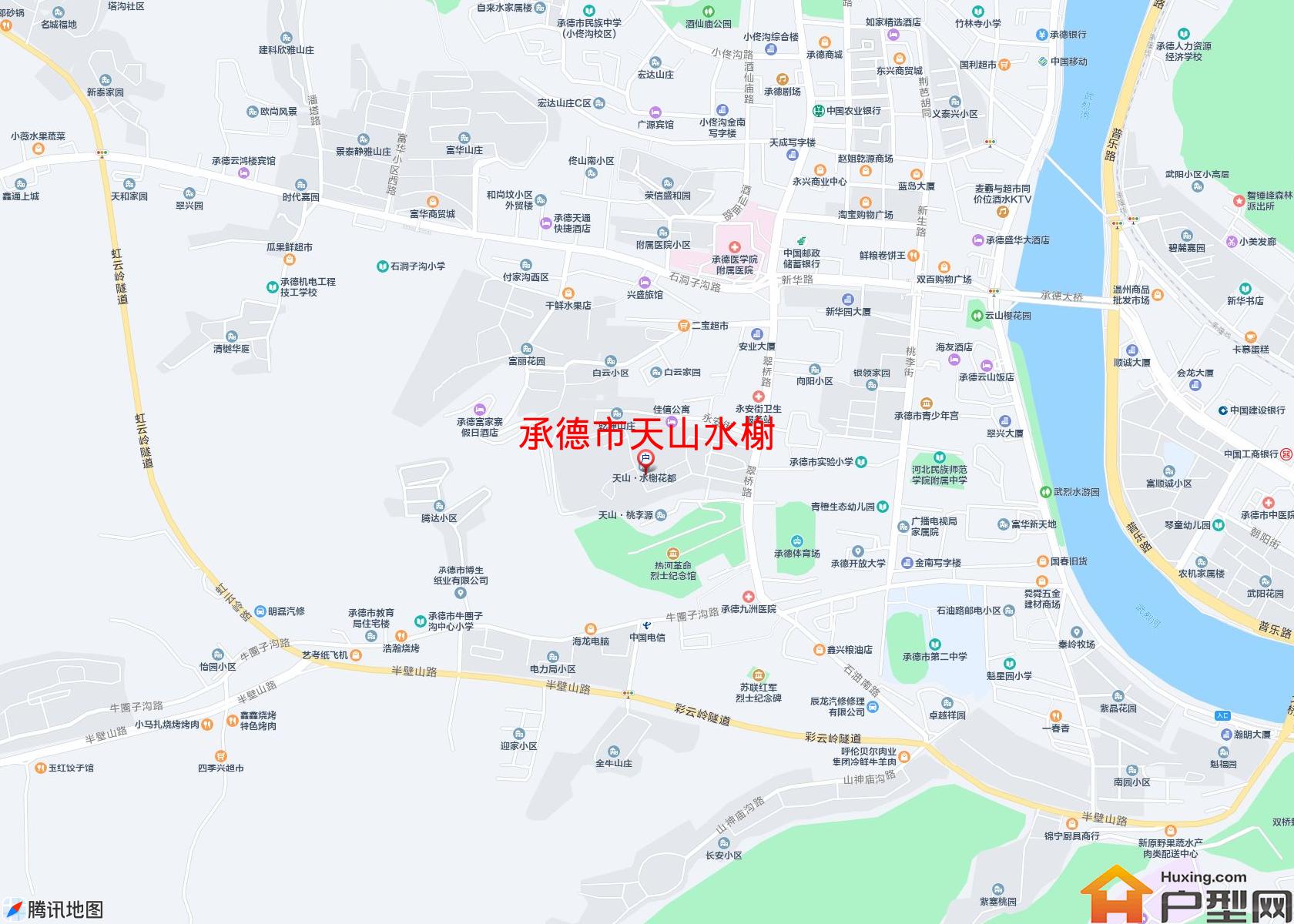 天山水榭小区 - 户型网